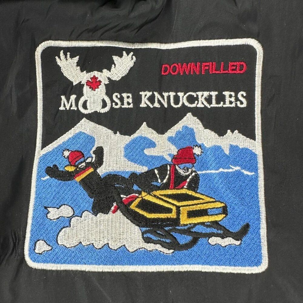 Moose Knuckles Moose Knuckles Black Down Jacket Men's Size M Size US M / EU 48-50 / 2 - 6 Thumbnail