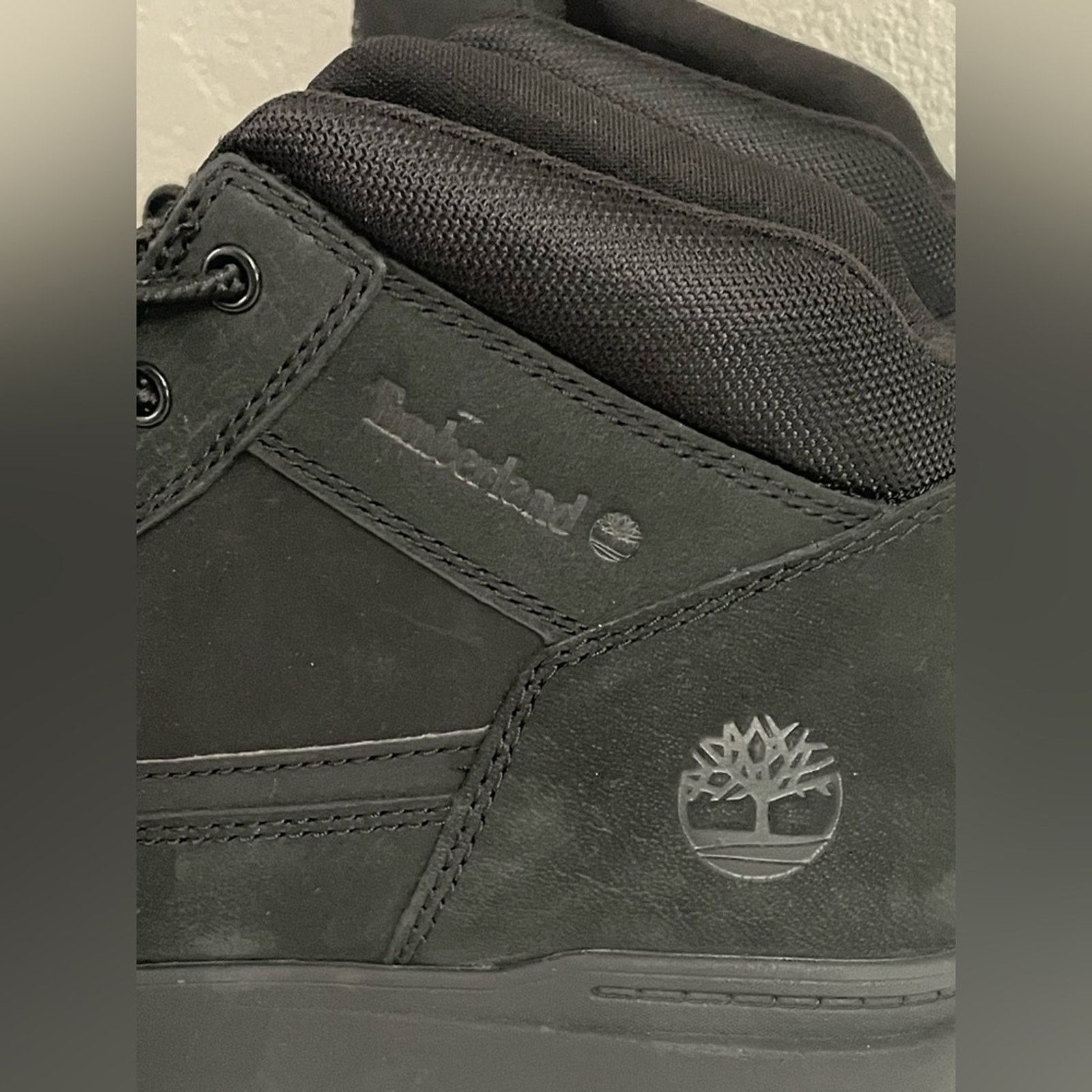 Timberland Timberland Allston Mid Lace-up Sneakers Black Nubuck Men 12 Size US 12 / EU 45 - 3 Thumbnail