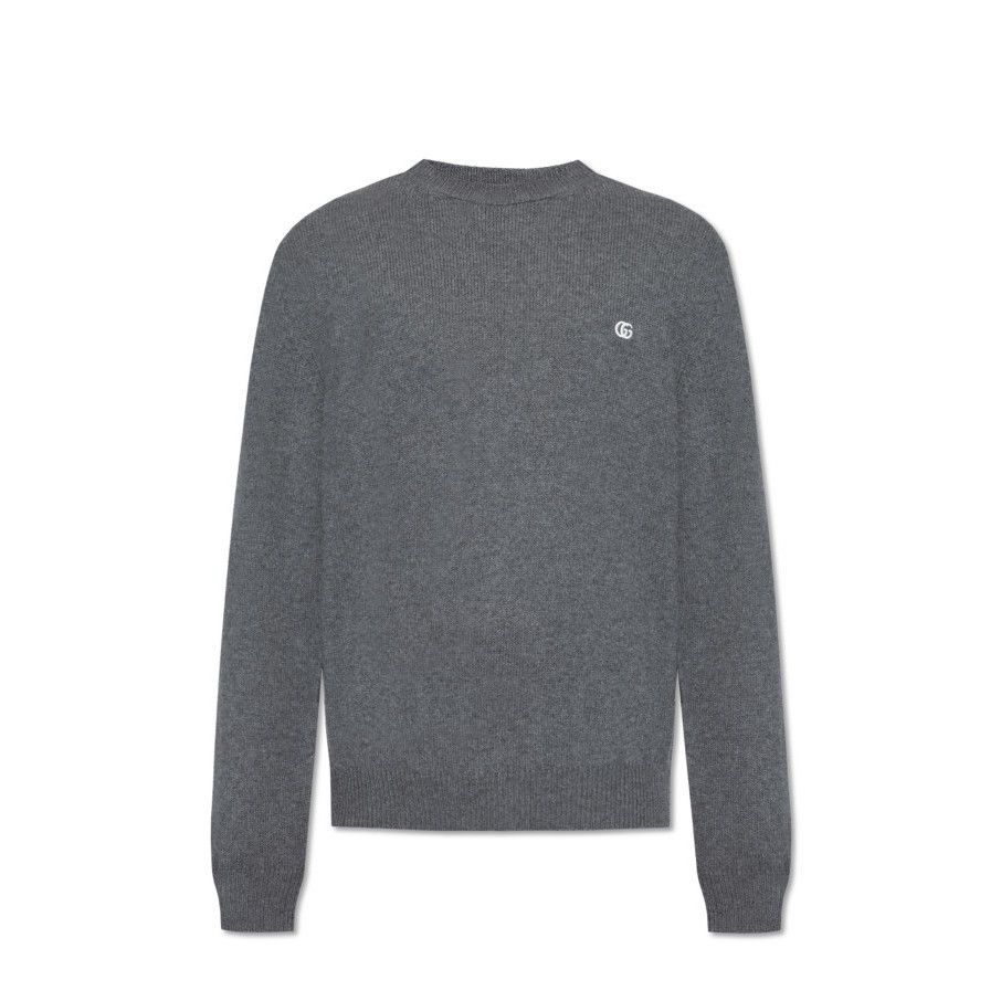 Gucci GUCCI Gray Sweater New & Authentic (Men's size:XL;) Size US XL / EU 56 / 4 - 1 Preview