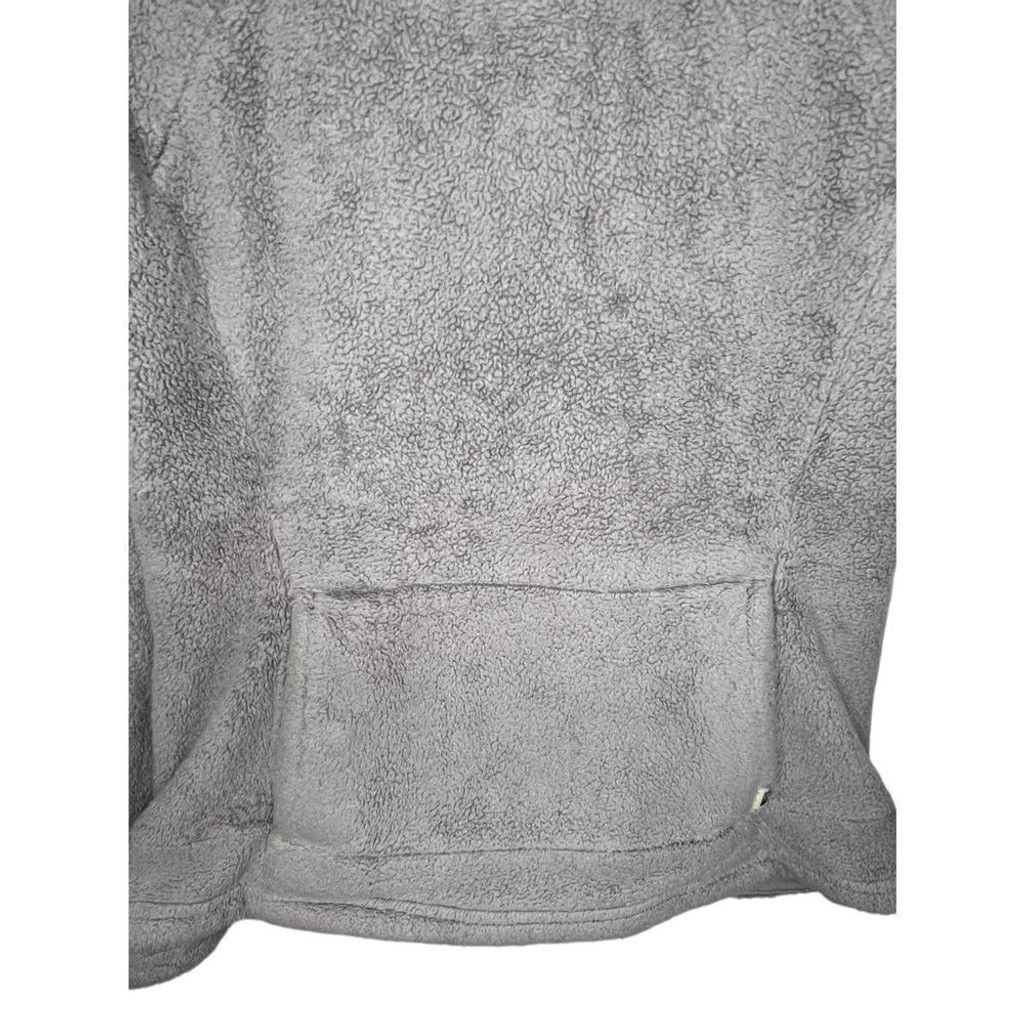 The North Face The North Face Grey Fuzzy Quarter Zip Pullover Jacket Size XS / US 0-2 / IT 36-38 - 3 Thumbnail