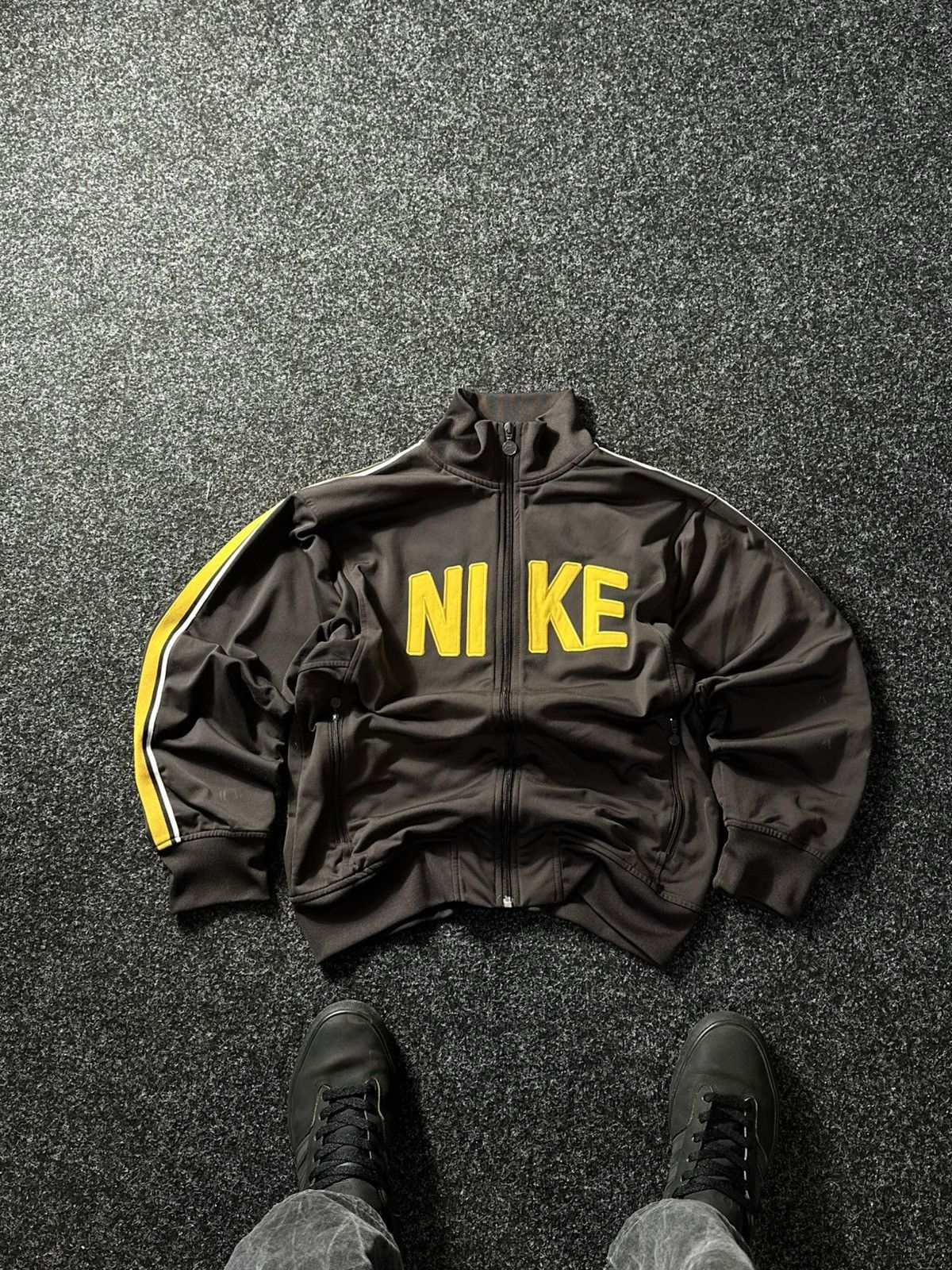 Nike × Vintage 🚨 VINTAGE NIKE BIG LOGO OLYMPIC SWEATSHIRT ZIP RARE Size US S / EU 44-46 / 1 - 1 Thumbnail
