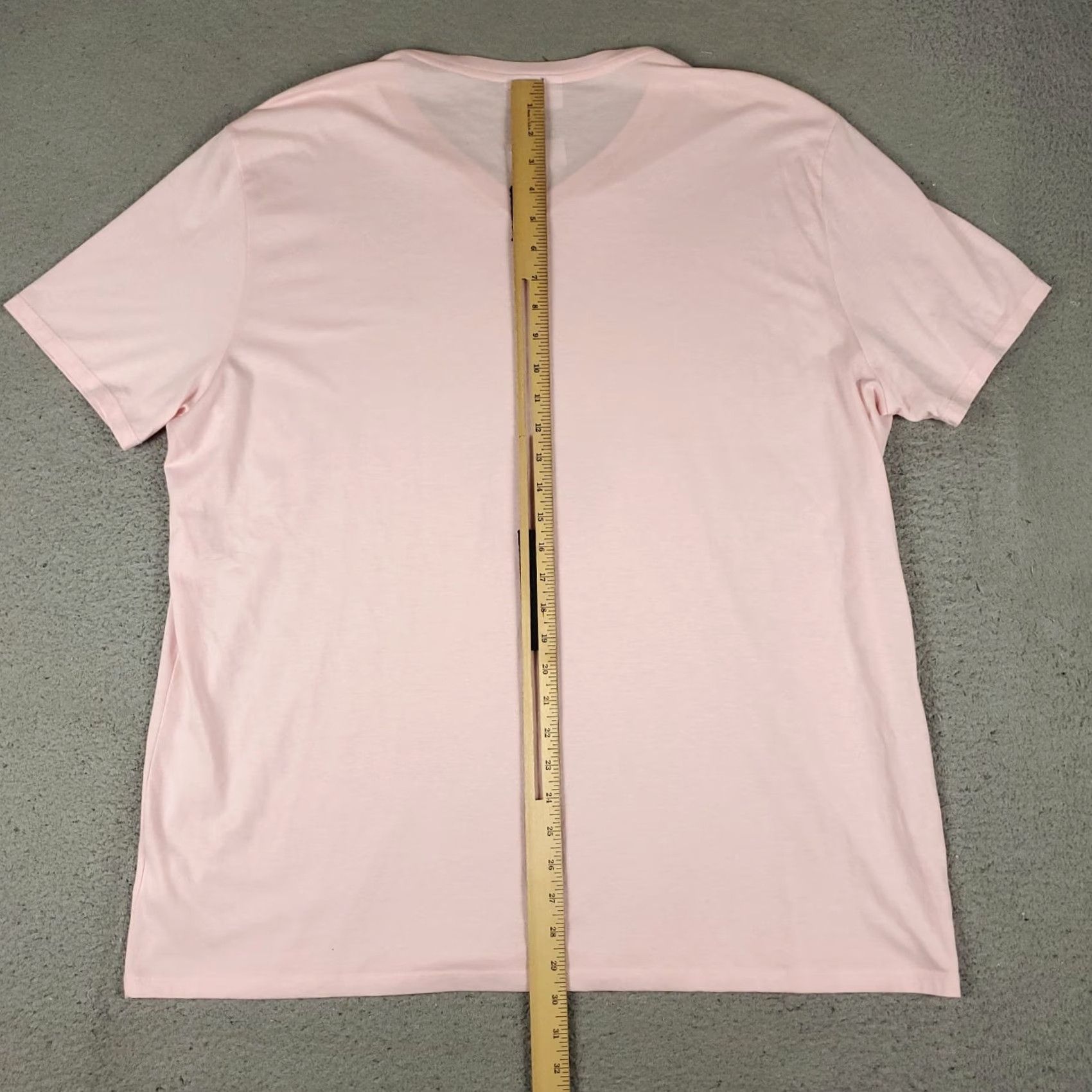 Lacoste Lacoste T-Shirt Mens 3XL Pink V-Neck Short Sleeve Casual Cotton Logo Shirt Ohrd? Size US XXL / EU 58 / 5 - 5 Thumbnail