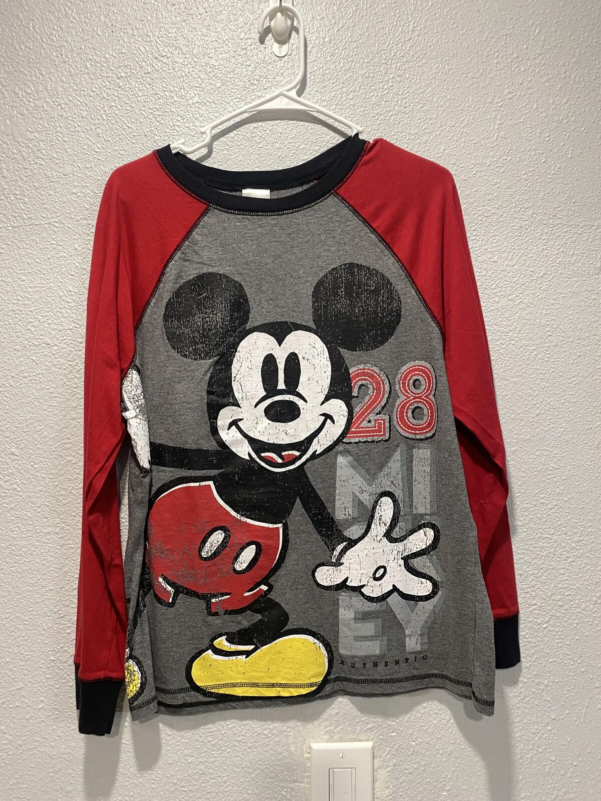 Disney Disney Store Mickey Mouse Long Sleeve Shirt Medium Size ONE SIZE - 1 Thumbnail