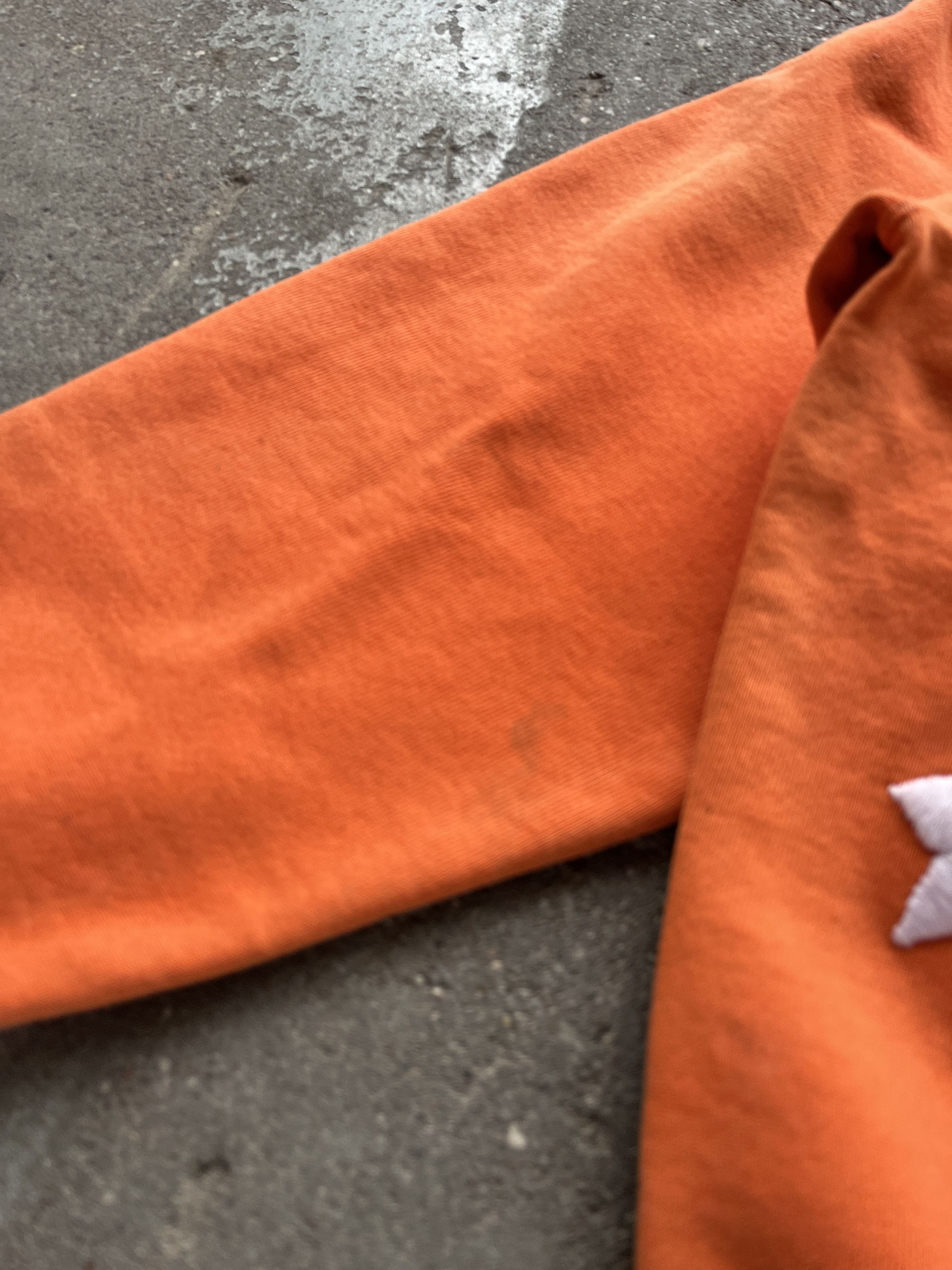 Champion Champion orange USA stars custom crewneck Size US L / EU 52-54 / 3 - 3 Thumbnail