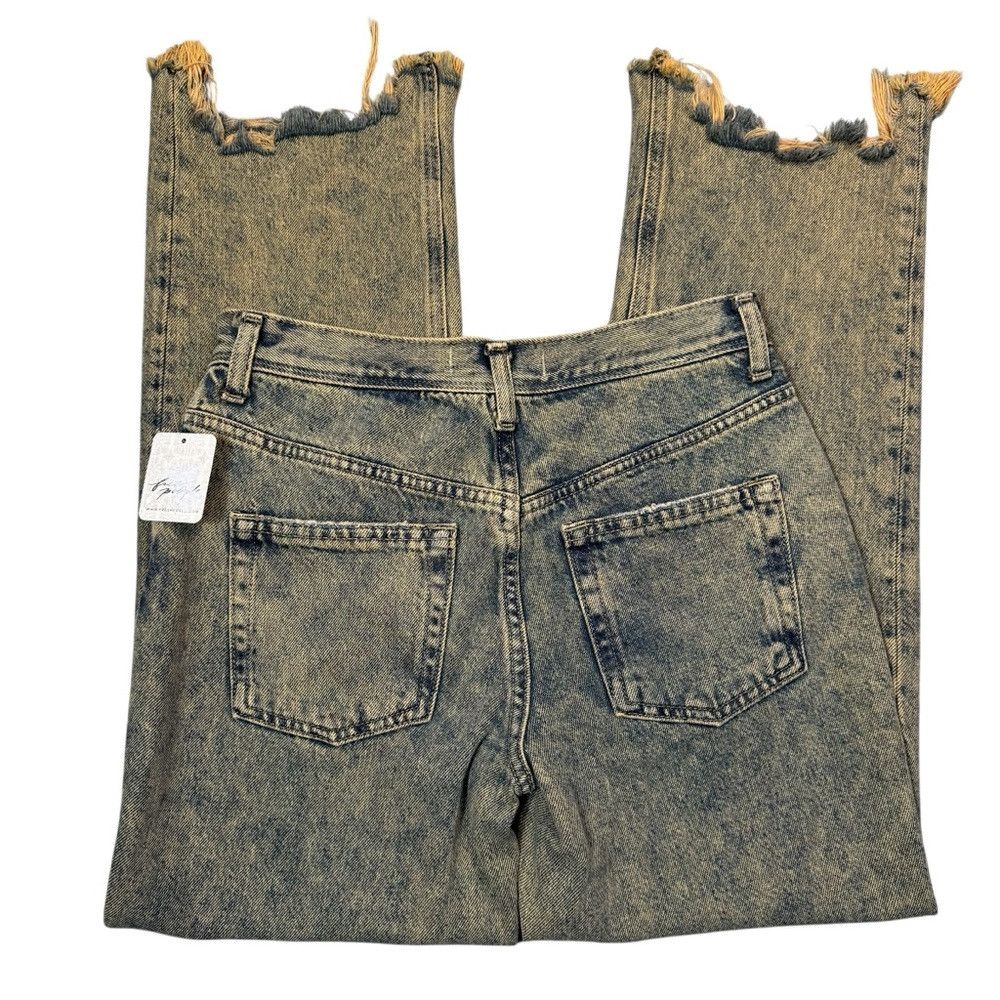 Free People NWT New Free People Maggie Mid-Rise Straight-Leg Jeans In B Size 25" / US 0 / IT 36 - 5 Thumbnail