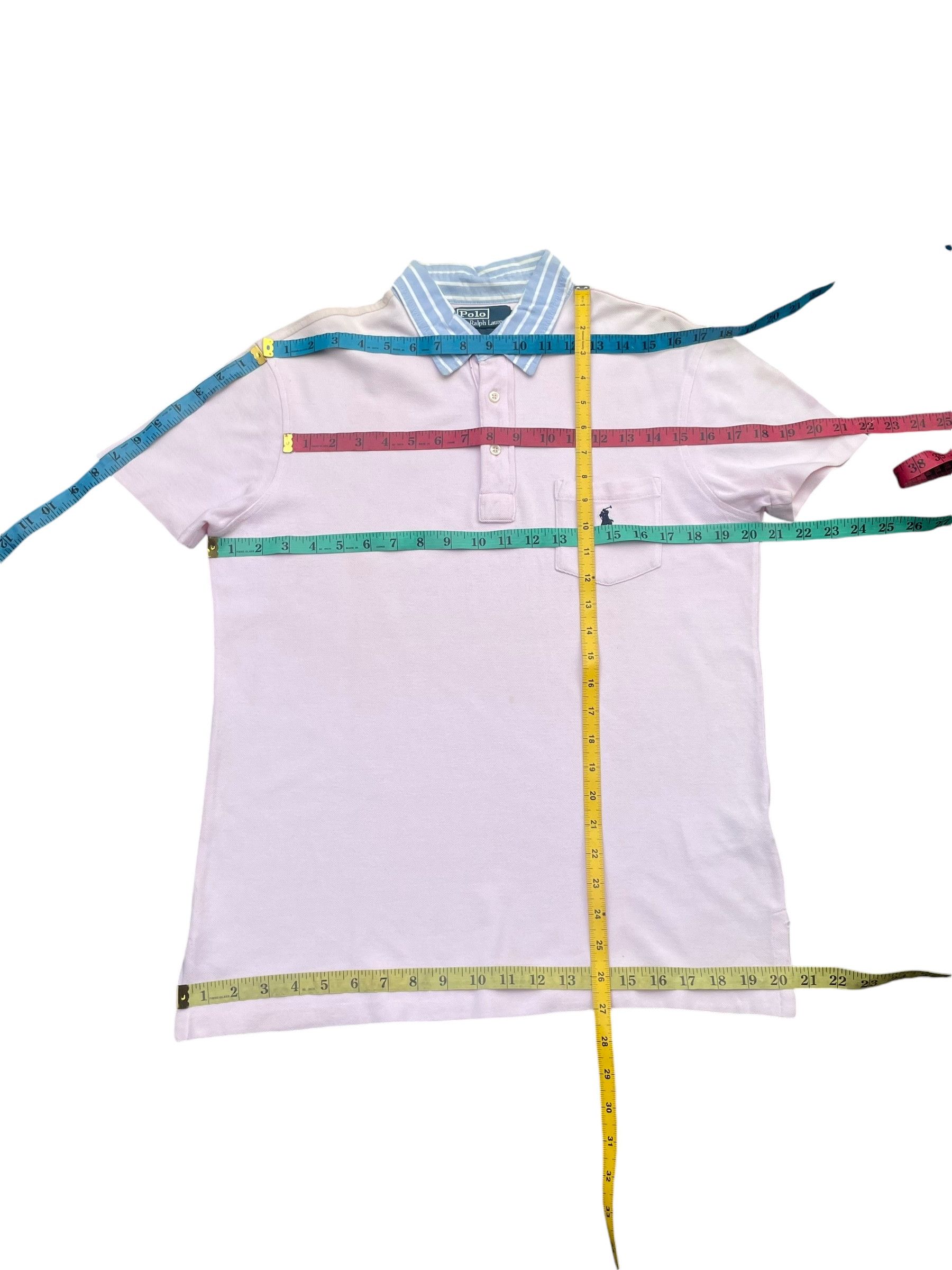 Designer Vintage Polo Ralph Lauren Pocket Polo Size US M / EU 48-50 / 2 - 7 Thumbnail