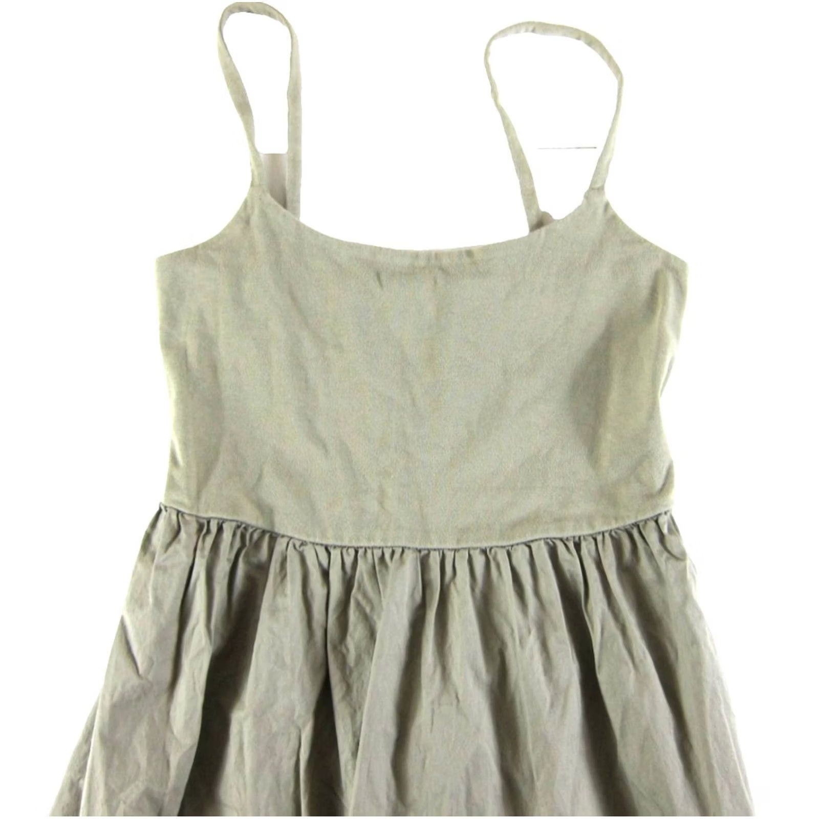 Old Navy Old Navy Khaki Brown Cotton Empire Waist Midi Tank Sun Dress Women Size S Size S / US 4 / IT 40 - 4 Thumbnail