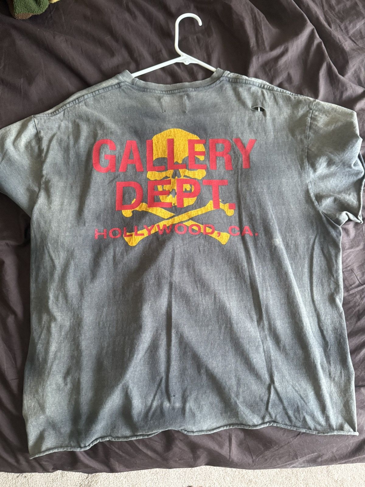 Gallery Dept. Gallery Dept. Skull Distressed T-shirt Size US XL / EU 56 / 4 - 7 Thumbnail