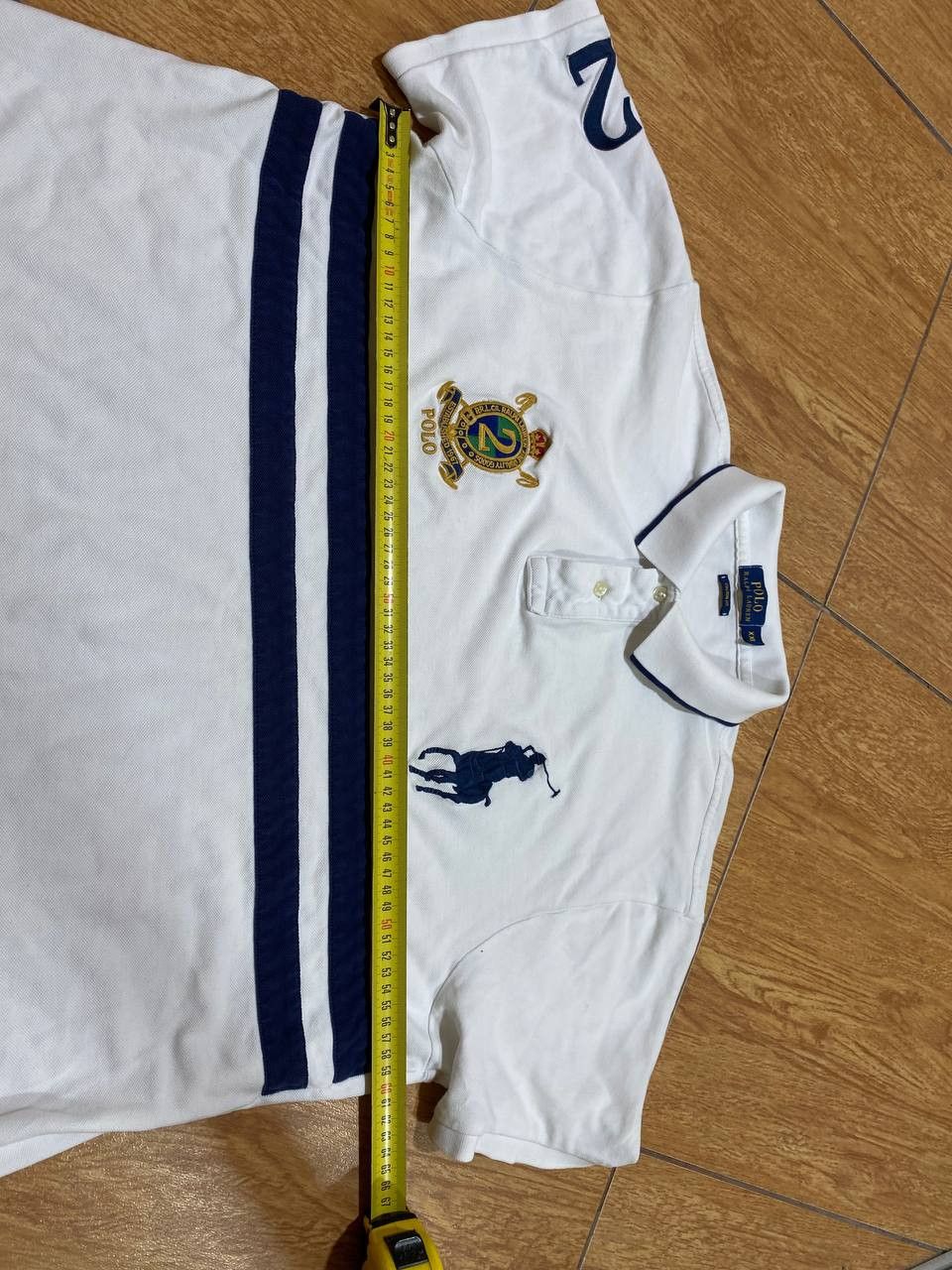 Polo Ralph Lauren Vintage Polo Ralph Lauren Big Logo Mens Polo #2 Size US XXL / EU 58 / 5 - 12 Thumbnail