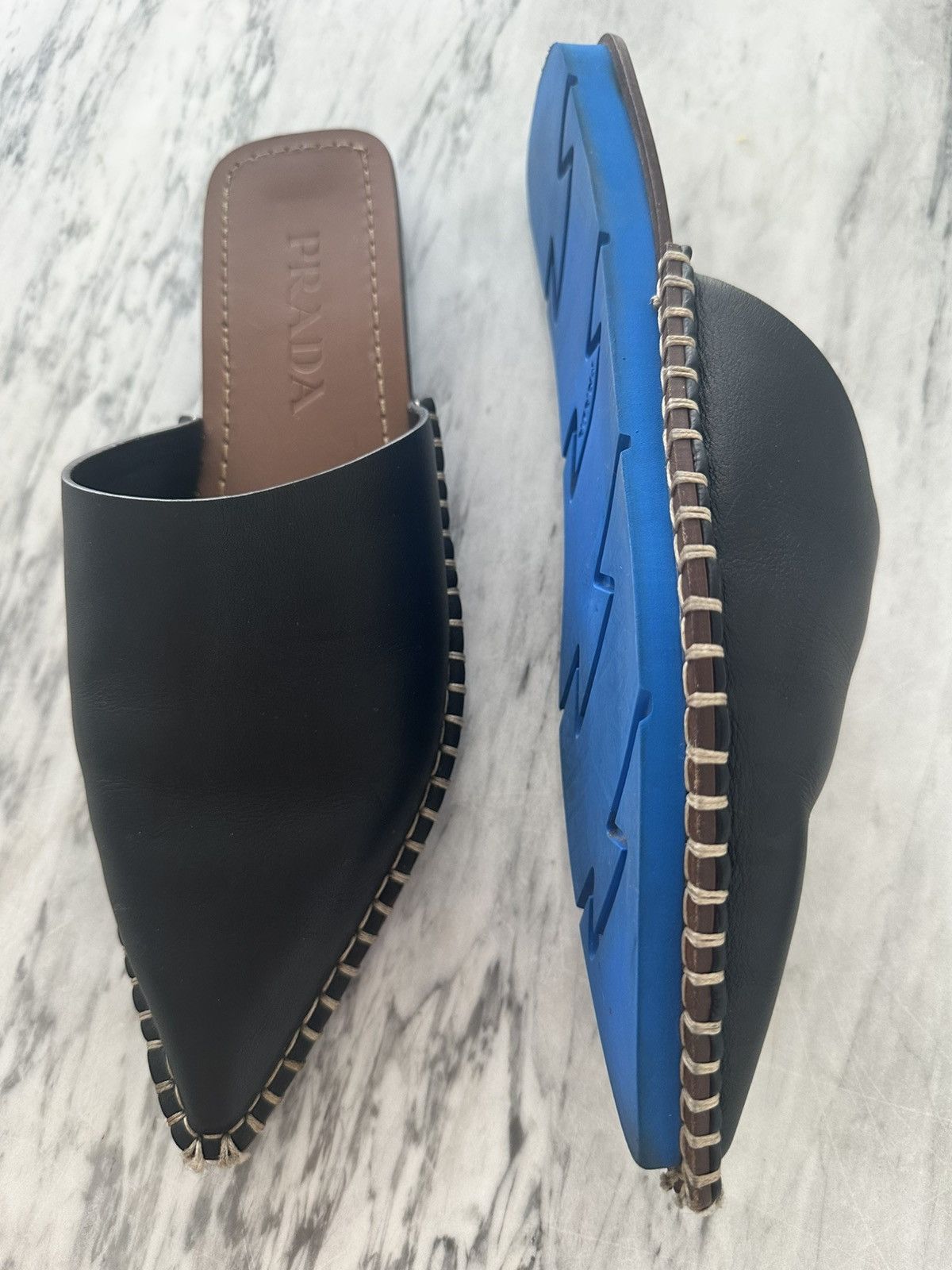 Prada Prada Archive Handmade Mules in size 40 Size US 8 / EU 41 - 4 Thumbnail