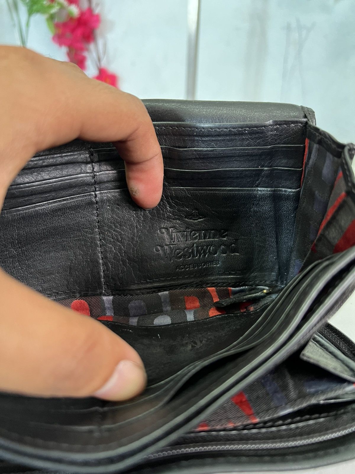 Vivienne Westwood Vivienne Westwood Leather Wallet Size ONE SIZE - 6 Thumbnail