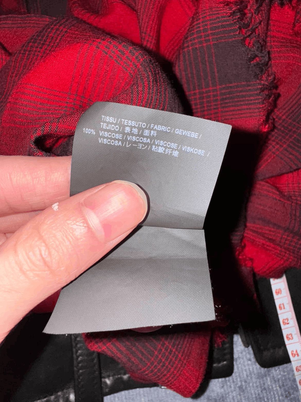 Saint Laurent Paris Saint Laurent Paris by Hedi 16SS Runway Plaid Shirt Size US XS / EU 42 / 0 - 7 Thumbnail