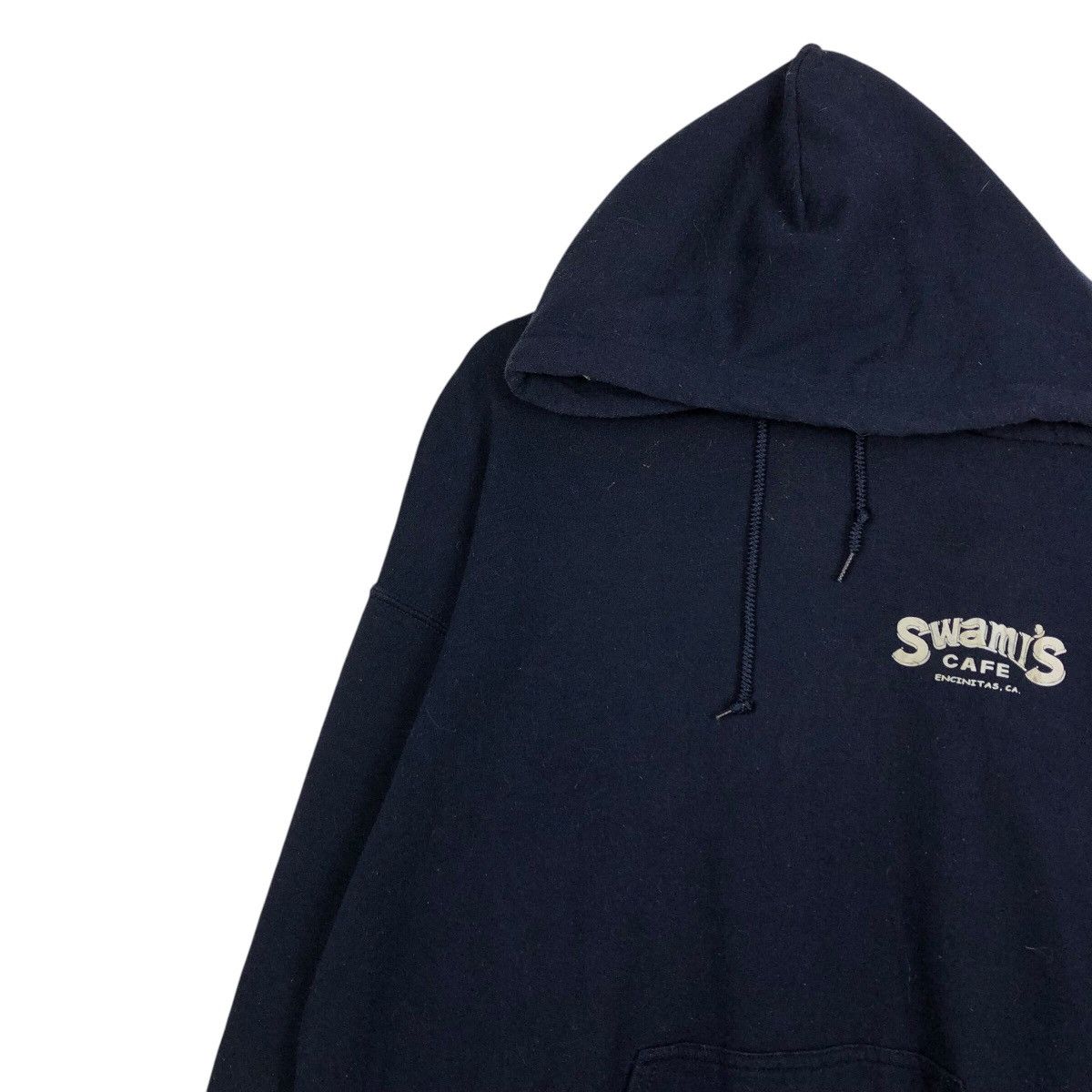 Gildan 📌Vintage Hoodie Pull Over Swami's Cafe Big Logo Size US L / EU 52-54 / 3 - 8 Thumbnail