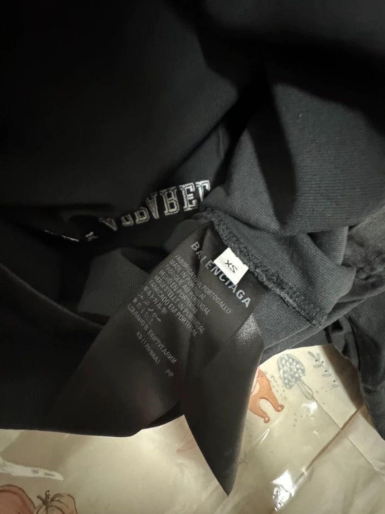 Balenciaga Balenciaga Washed black and red embroidered Batman embroid Size US XS / EU 42 / 0 - 5 Thumbnail