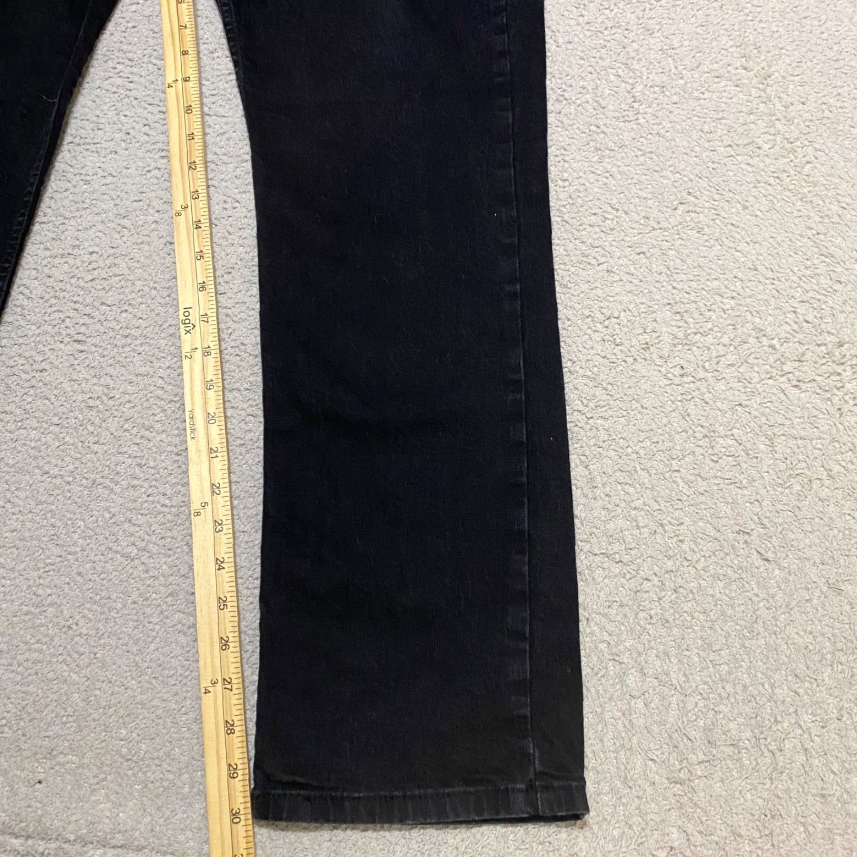 Levi's Levi's 514 Jeans Mens Regular Straight Dark Wash Black Denim Mid Rise 38x30 5-Pocket Levi's Brand/N/A Size US 38 / EU 54 - 6 Thumbnail