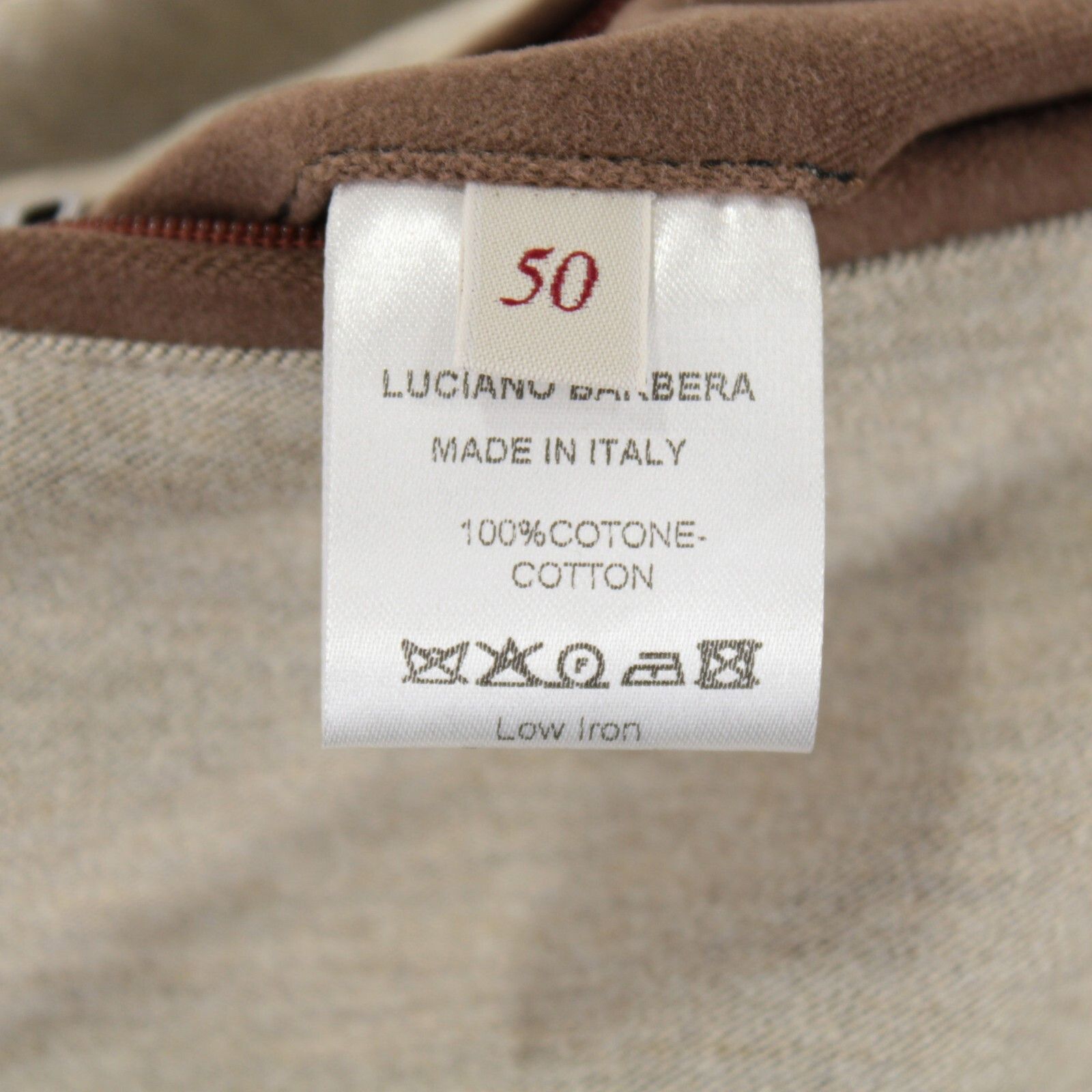 Luciano Barbera Luciano Barbera Jacket Size M US In Brown Cotton Size US M / EU 48-50 / 2 - 9 Thumbnail