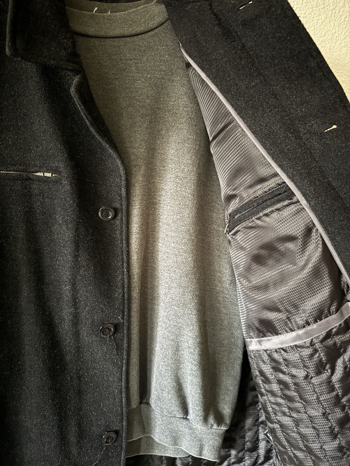 Giorgio Armani 2000s Georgio Armani type cashmere jacket Size US L / EU 52-54 / 3 - 3 Thumbnail