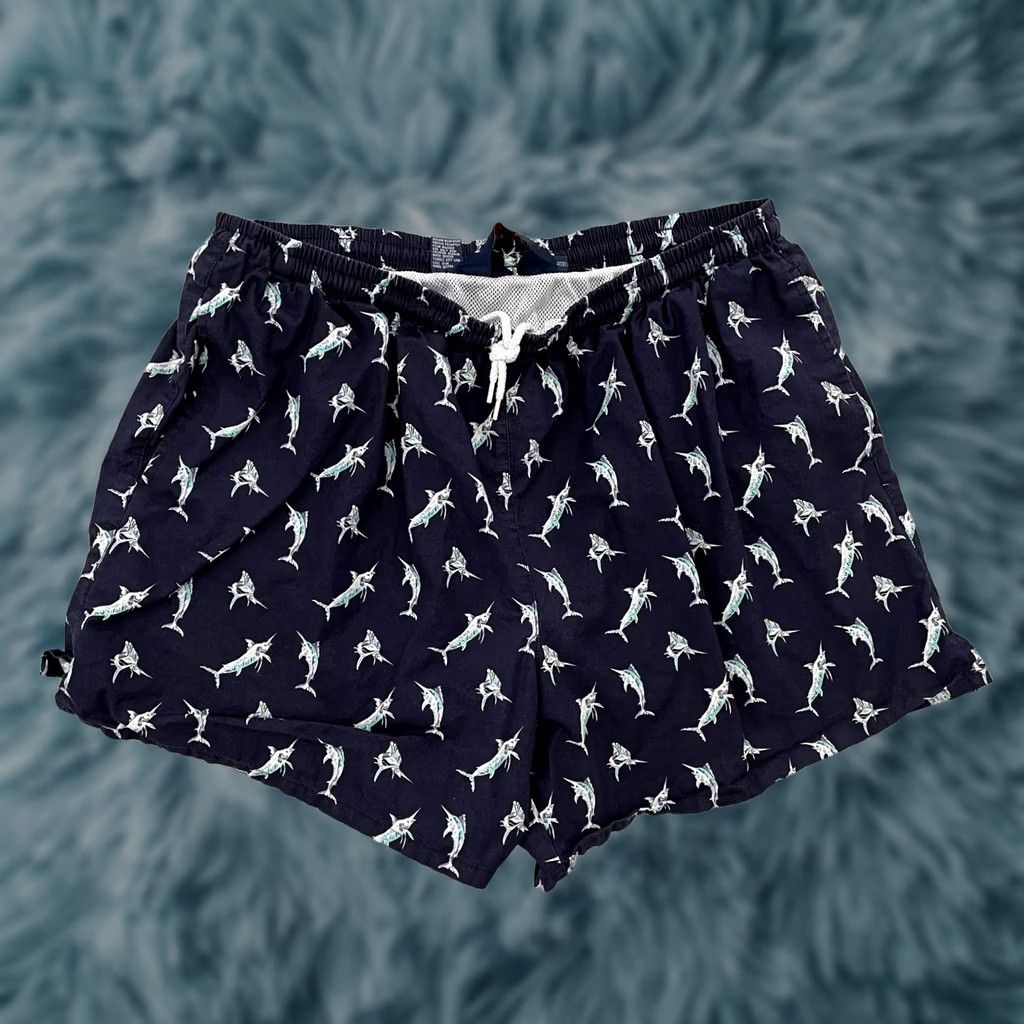 Vintage VINTAGE Polo Sport Shorts Adult XL Blue Ralph Lauren Marlin Swim Board Mens Size US XL / EU 56 / 4 - 1 Thumbnail