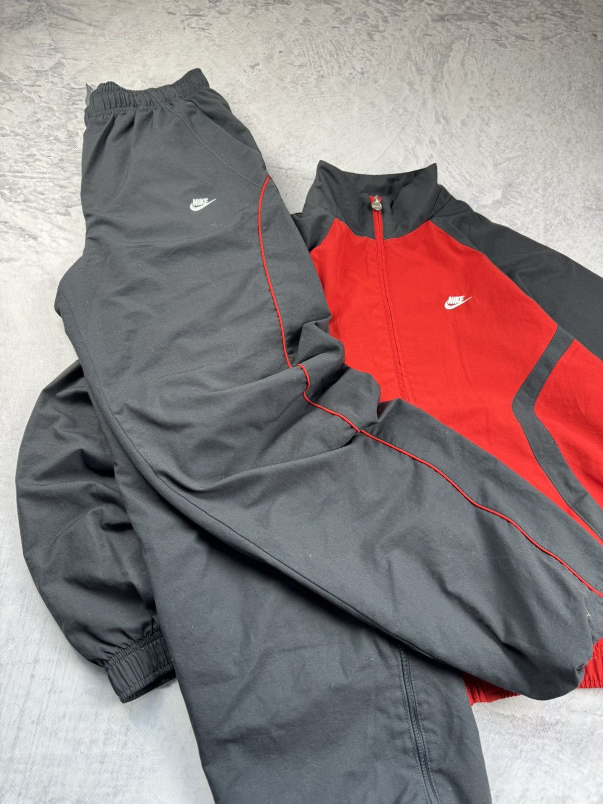Nike × Vintage NIKE VINTAGE OVERSIZE DRIL TRACK SUIT Y2k Size US M / EU 48-50 / 2 - 2 Thumbnail