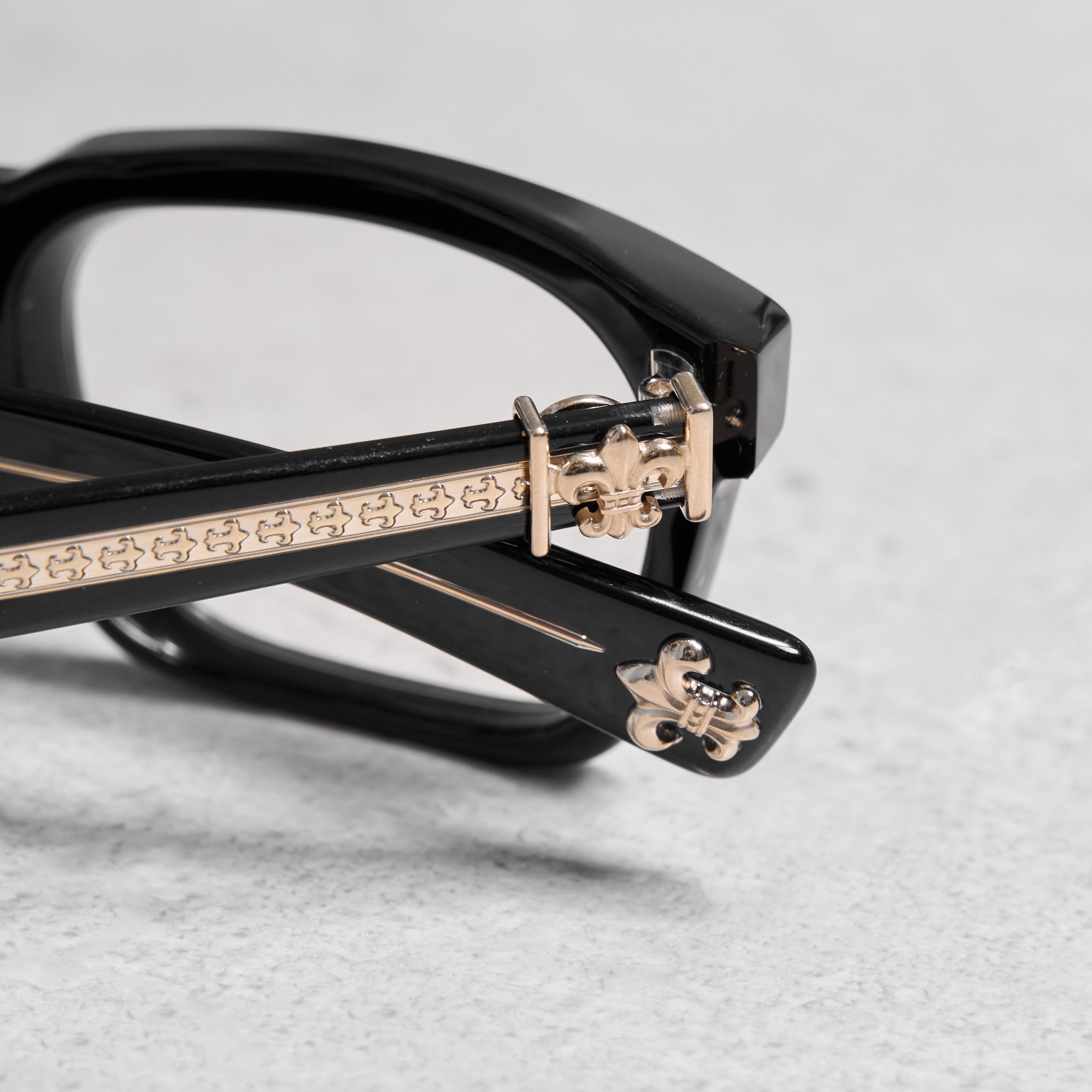 Chrome Hearts CHROME HEARTS SEE YOU IN TEA BLACK GOLD PLATED Size ONE SIZE - 5 Thumbnail
