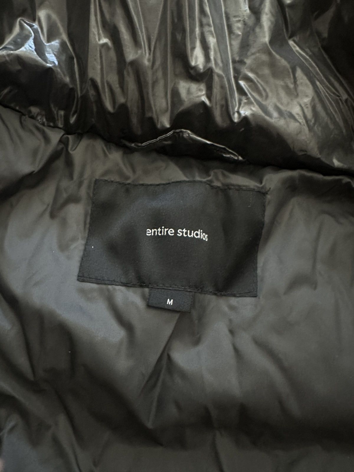 Entire Studios Entire Studios Grey Down Puffer Jacket Size M / US 6-8 / IT 42-44 - 2 Thumbnail