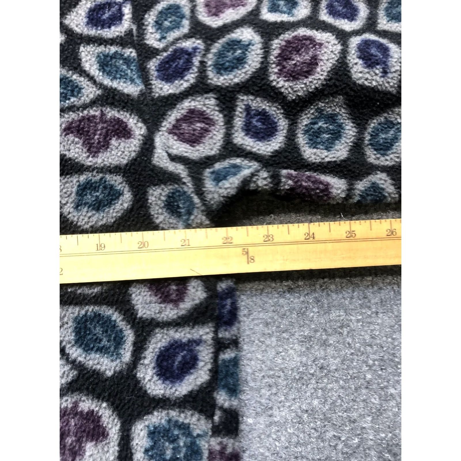 Lands' End VINTAGE Lands' End Jacket Womens Small Black Fleece Full Zip Geometric Mock Neck USA Size S / US 4 / IT 40 - 5 Thumbnail