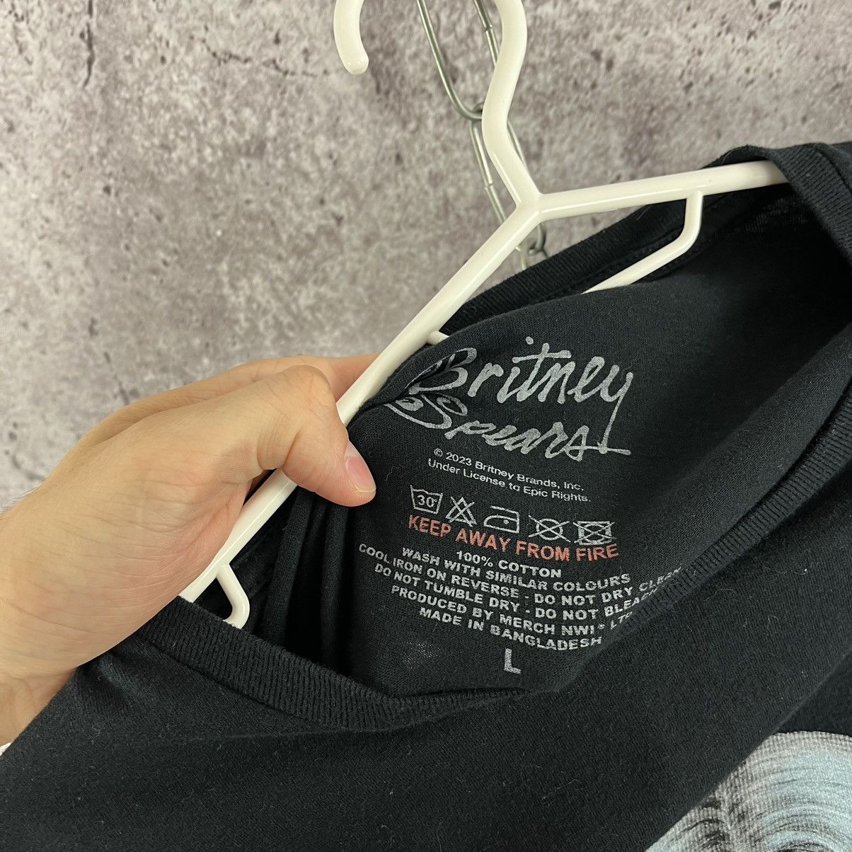 Band Tees Britney Spears 2023 T-Shirt Big Logo Black Size L Size US L / EU 52-54 / 3 - 7 Thumbnail