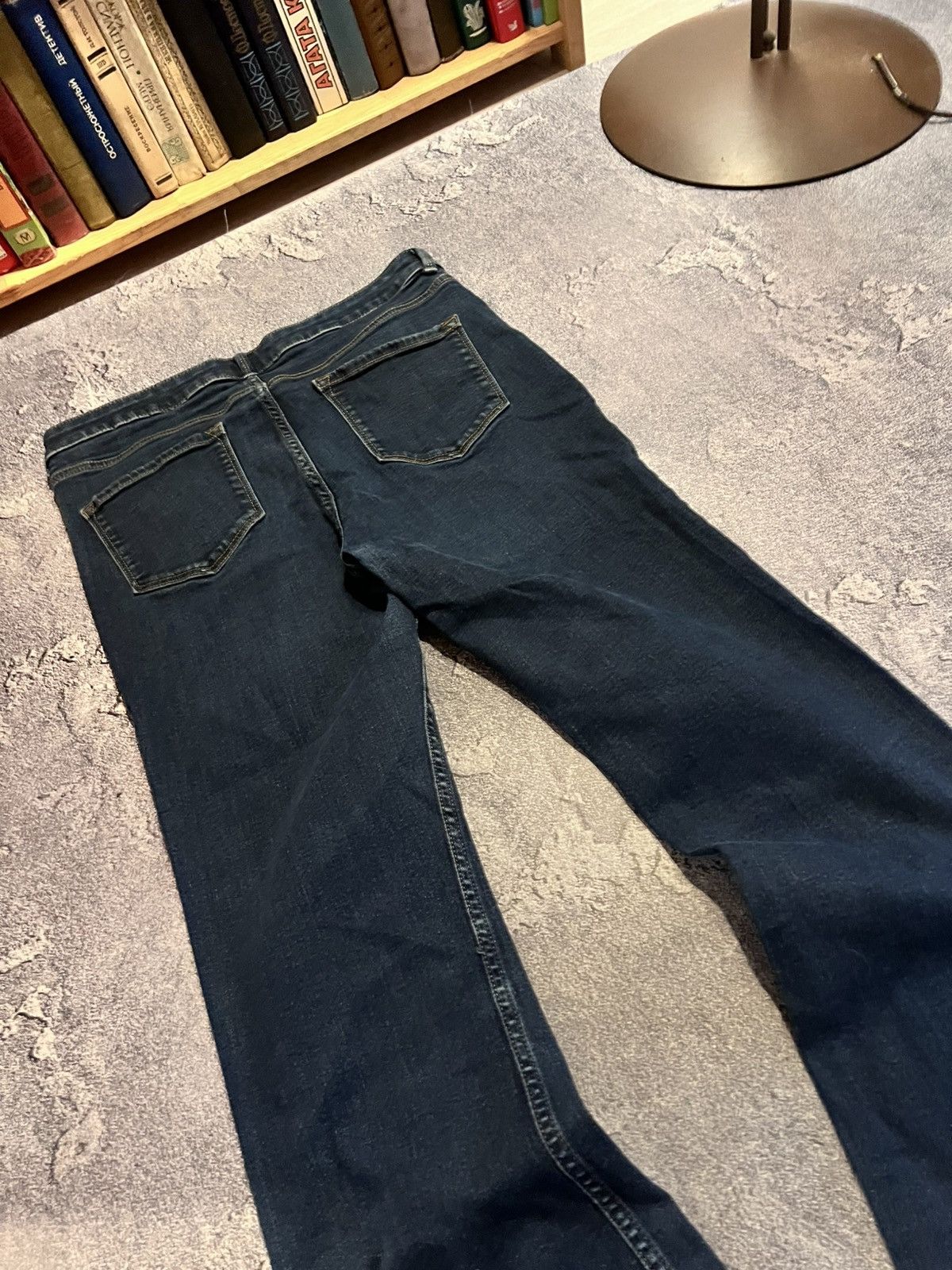 Japanese Brand Y2K Archive Flared Jean / Darkwear Avan-Garde Drip 00s Size US 33 - 6 Thumbnail