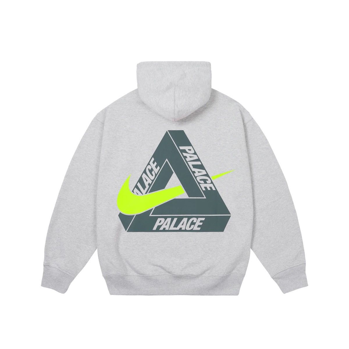 Palace Palace Nike Tri-Swoosh Hood Grey | Grailed