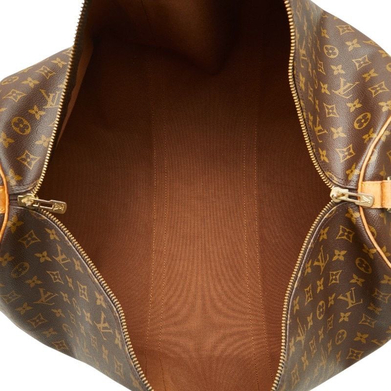Louis Vuitton Louis Vuitton Monogram Keepall Bandouliere 60 Boston Bag Size ONE SIZE - 9 Thumbnail