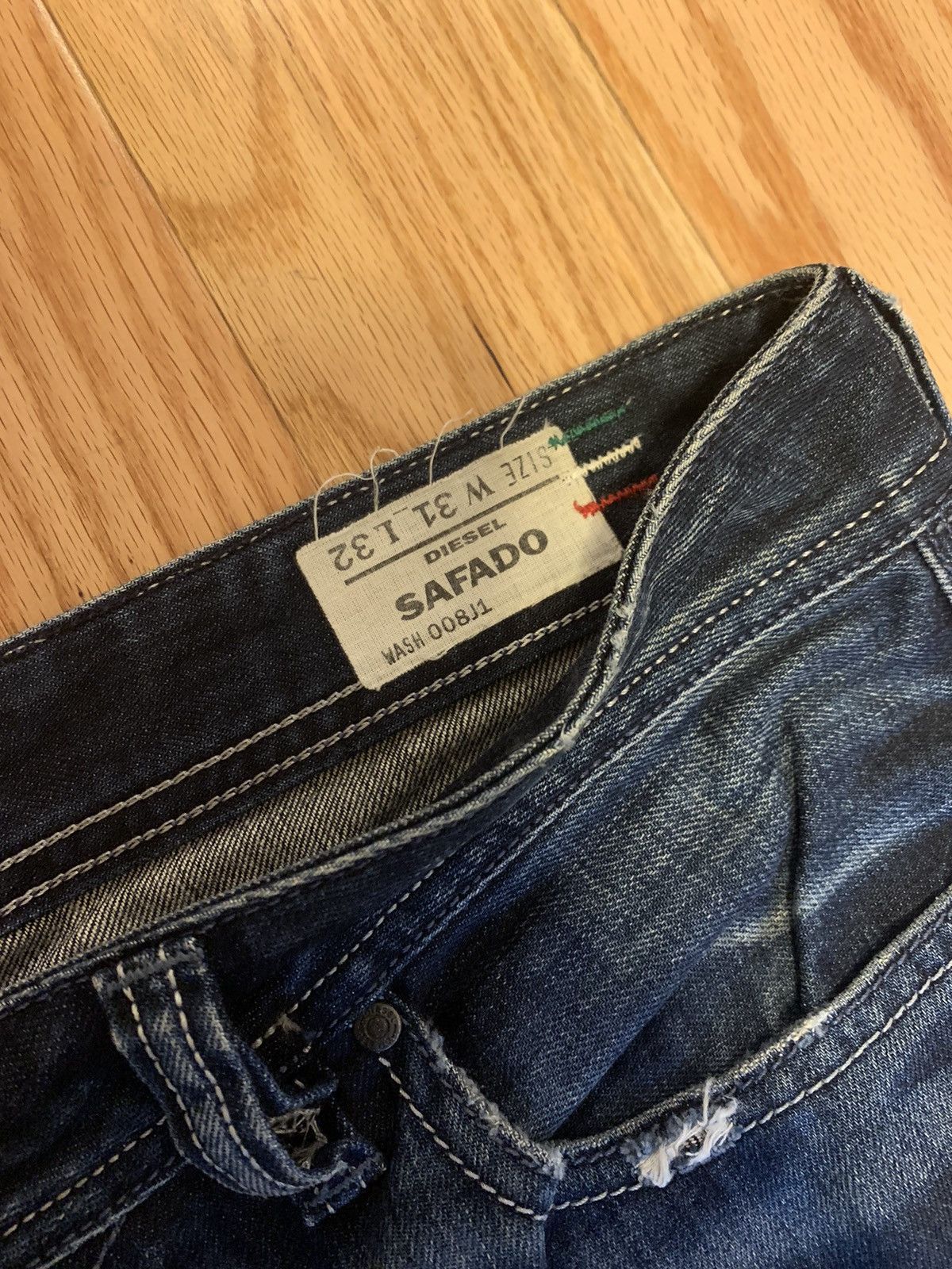 Diesel Diesel Safado Jeans Size US 31 - 3 Thumbnail