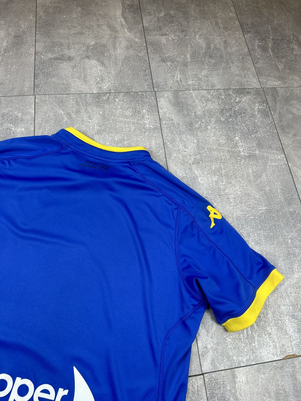 Kappa Kappa Leeds United Home Soccer Jersey Size US M / EU 48-50 / 2 - 14 Thumbnail