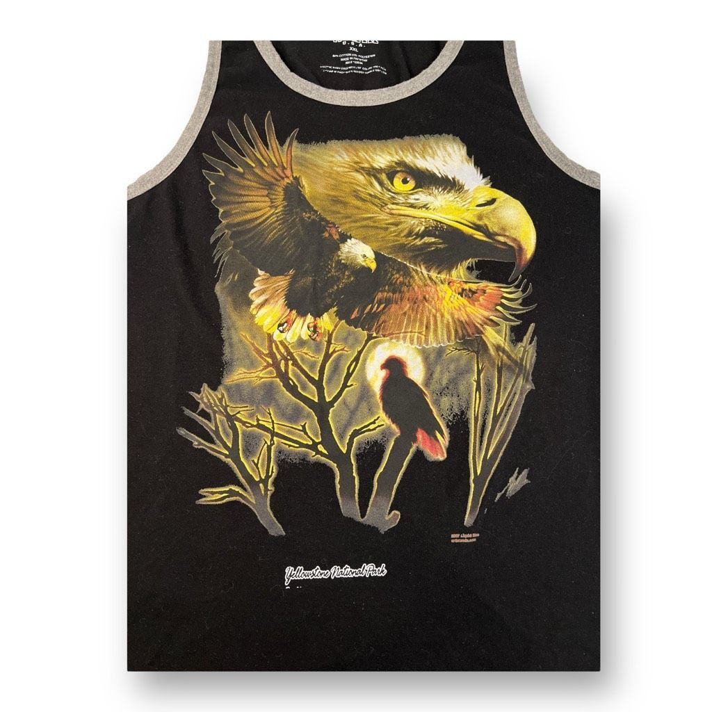 Other Rag Wear Yellowstone Bald Eagle Tank Top Size Extra Extra La Size US XXL / EU 58 / 5 - 2 Thumbnail