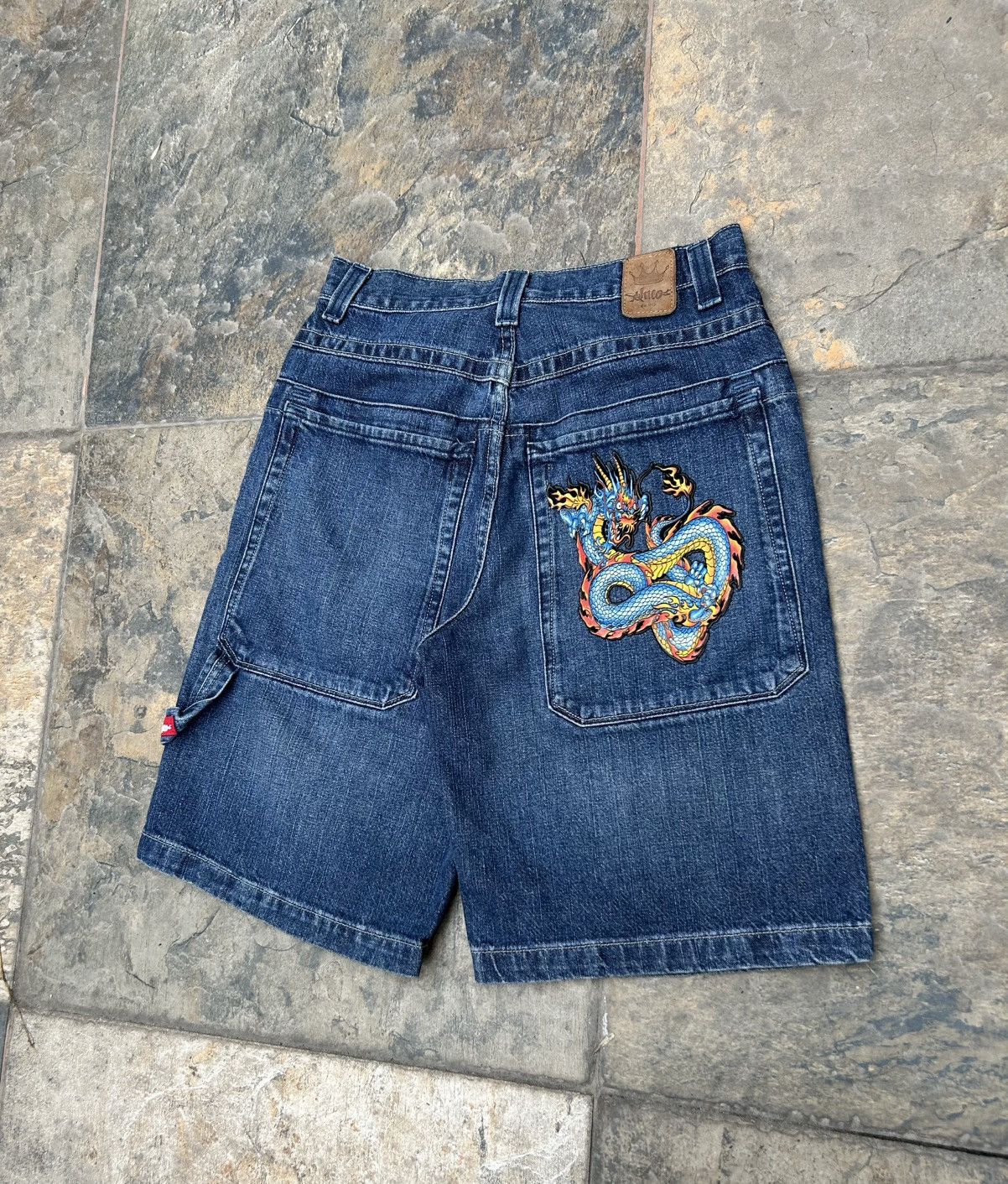 JNCO × Vintage JNCO Short Dragón Size US 29 - 3 Thumbnail