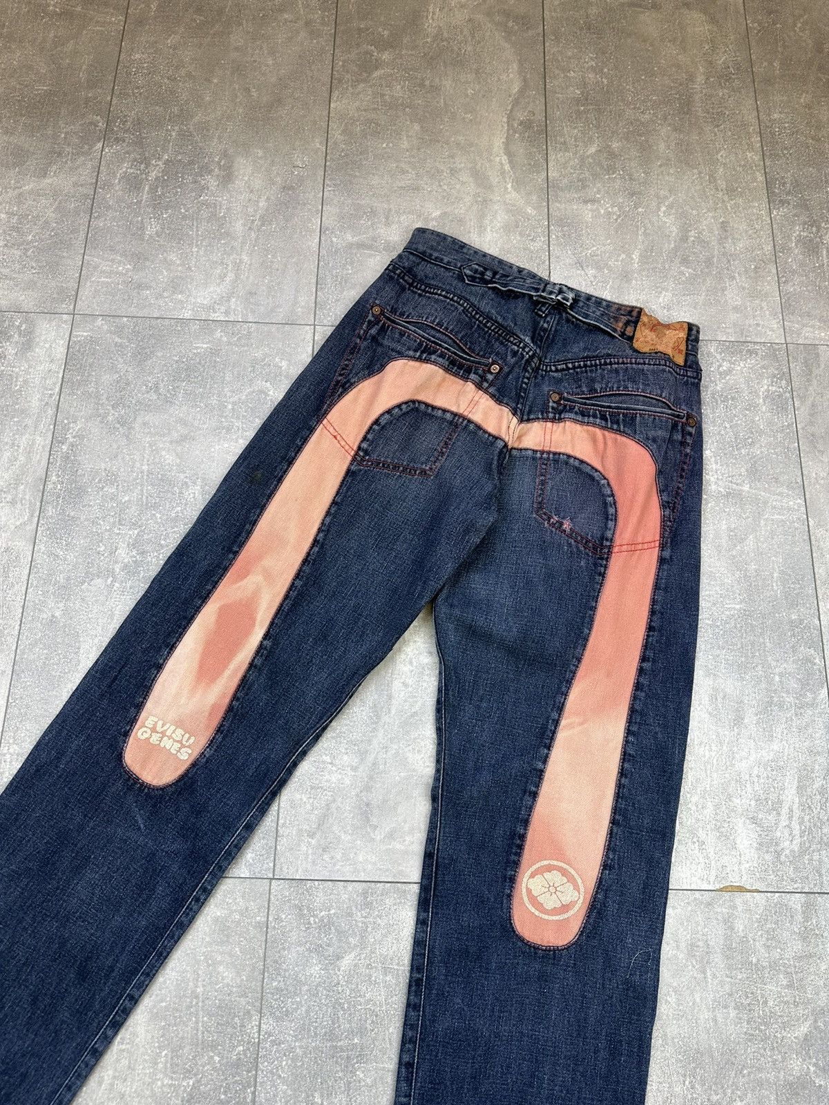 Evisu Vintage Evisu Japanese Denim Jeans Pants Overprint Logo Size US 30 / EU 46 - 2 Thumbnail