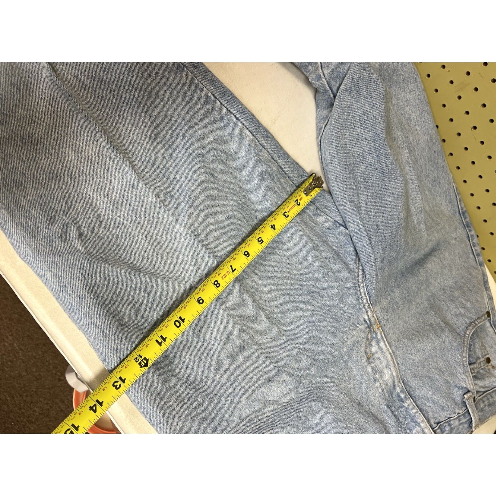 Vintage VINTAGE ZENA Jeans Denim High Waist Light Wash 1990s 16 Womens Blue 90s Western Mom Fit Regular Size 16 Button Zip Pocket Size 38" / US 16 / IT 52 - 5 Thumbnail