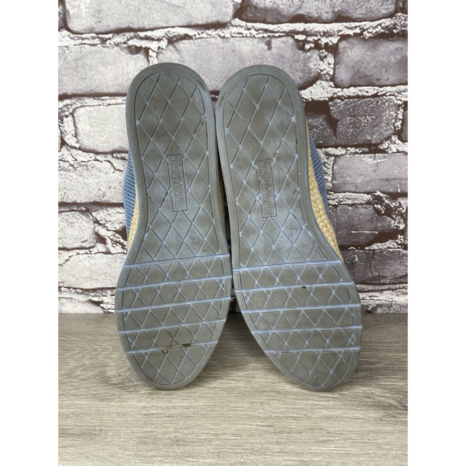 Donald Pliner Donald J Pliner Palm Lagoon Blue Leather Espadrille Shoes Wo Size US 10 / IT 40 - 7 Thumbnail
