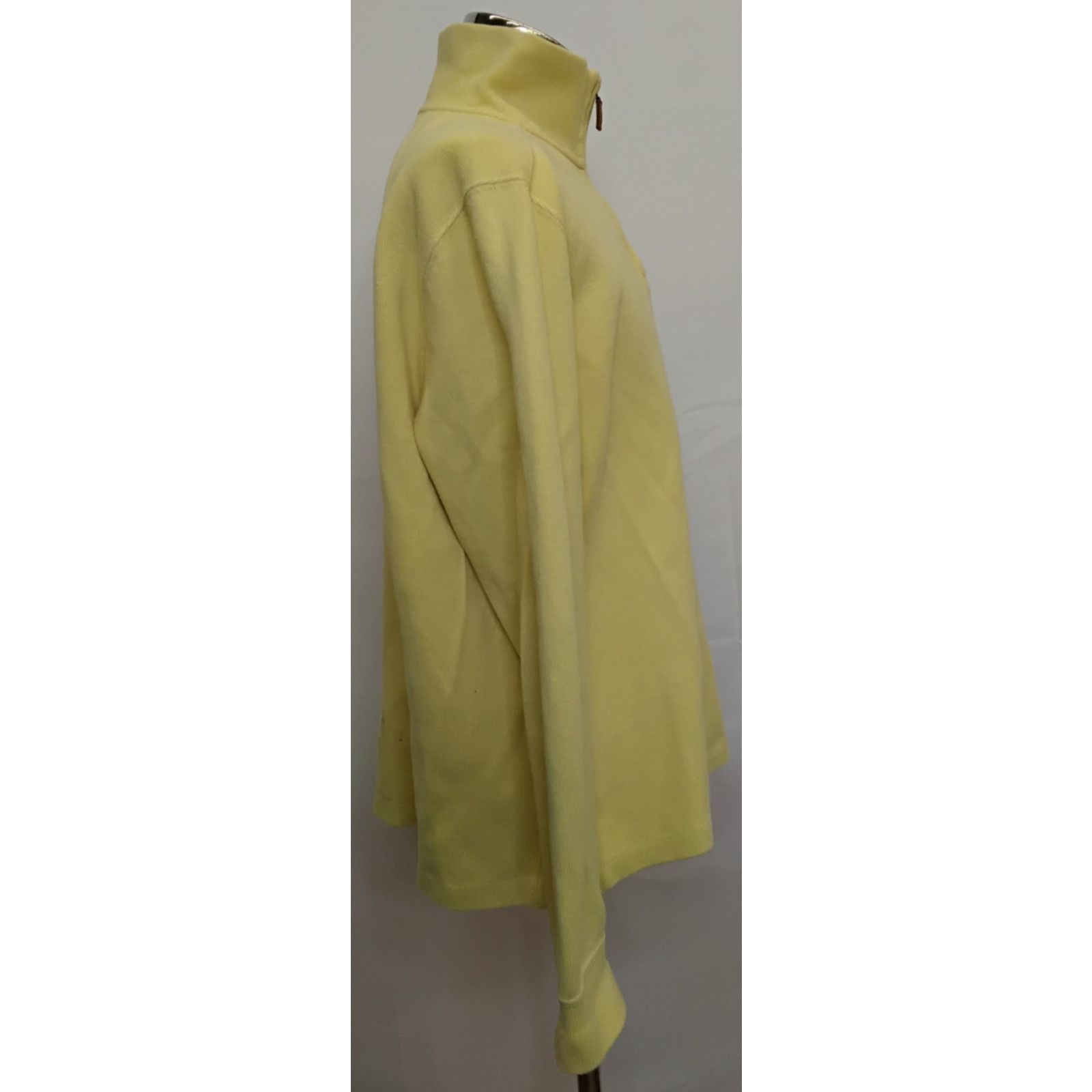 Polo Ralph Lauren Polo Ralph Lauren Quarter Zip Sweater Men's L Yellow VTG 90s Size US L / EU 52-54 / 3 - 4 Thumbnail