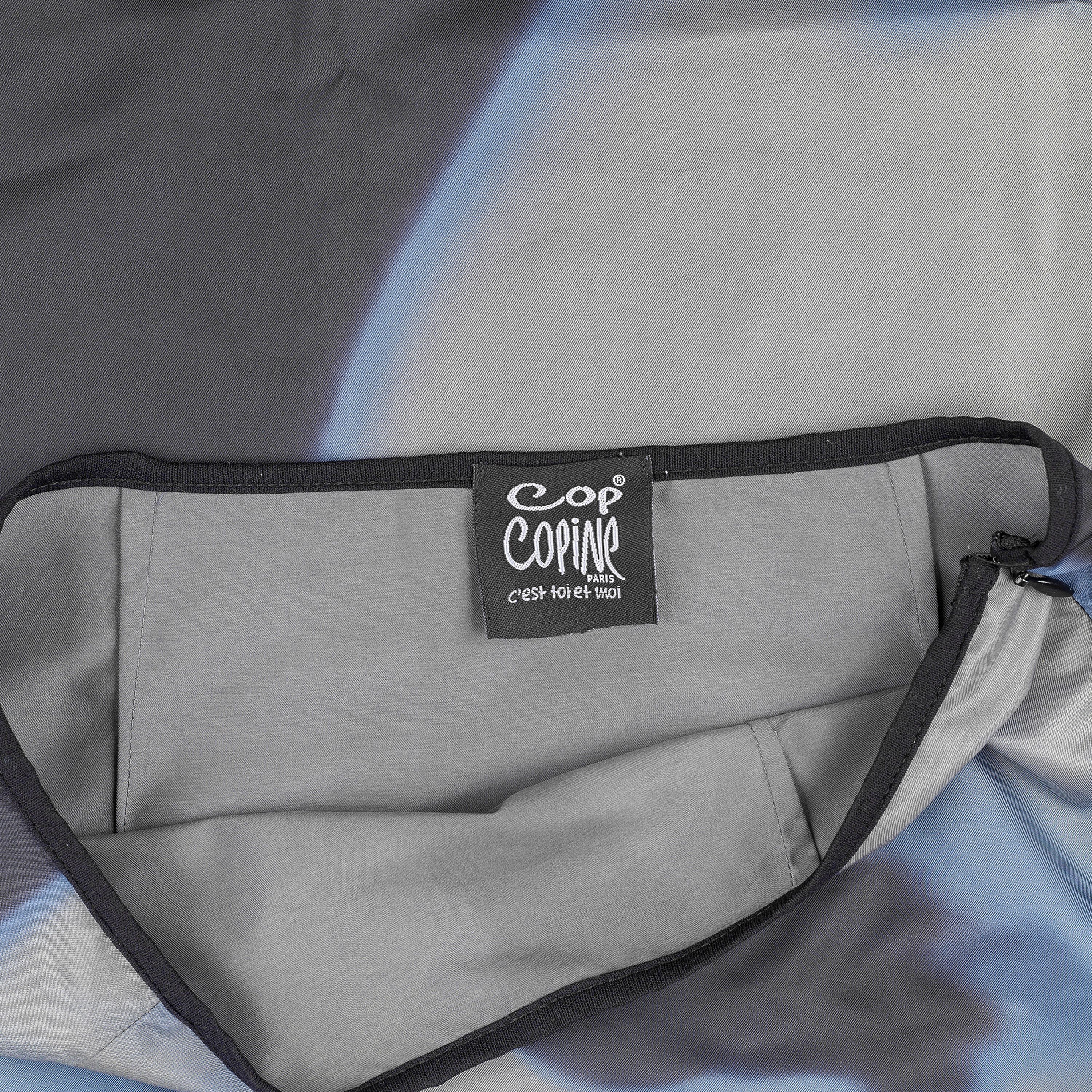 Cop Copine × Vintage RARE Cop Copine Long Printed Nylon Skirt (M) Size 27" / US 4 / IT 40 - 6 Thumbnail