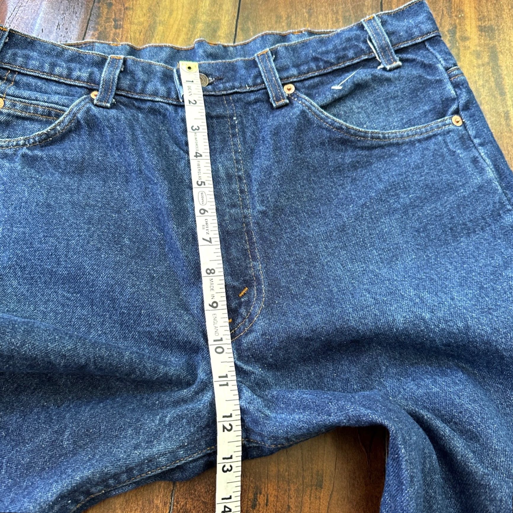 Levi's VINTAGE Levi's 517 Jeans Bootcut Mens 36x33 34x29 Blue Denim 80s USA Orange Tab Size US 36 / EU 52 - 6 Thumbnail