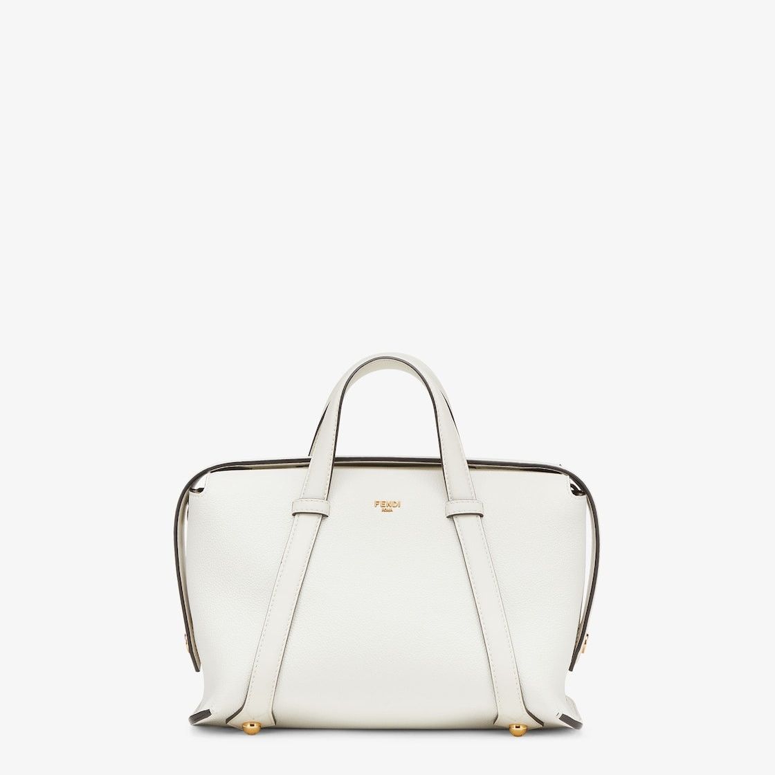 Fendi o1s1wg111224 Size: OS / Boston Bag in White Size ONE SIZE - 1 Thumbnail