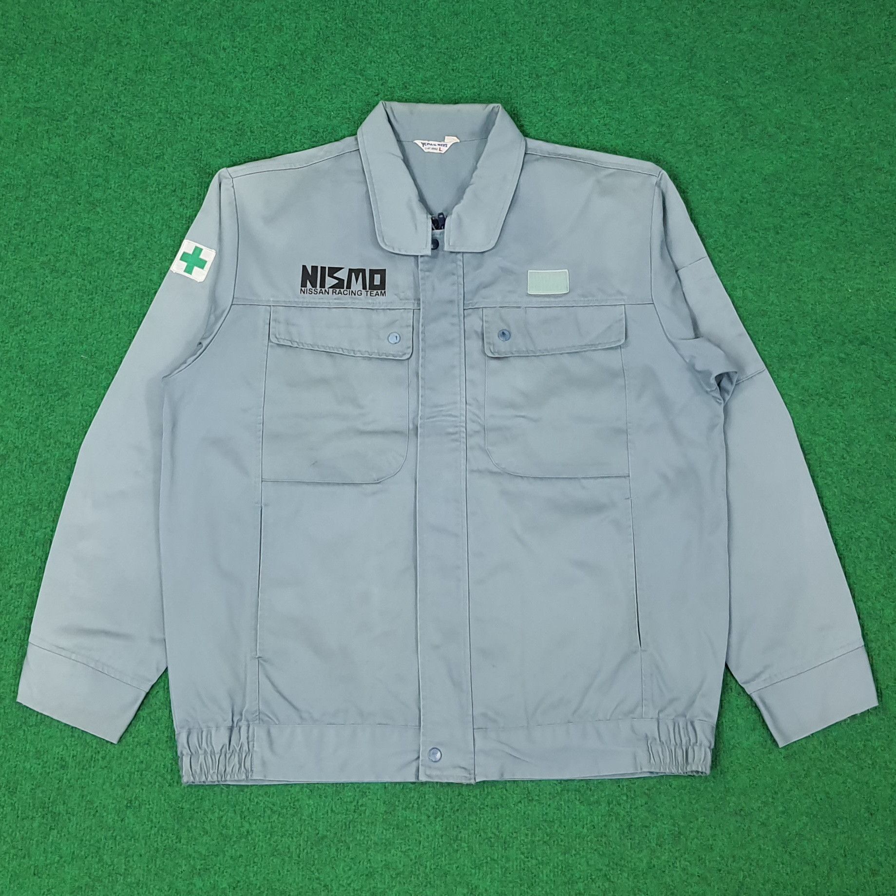 Japanese Brand Vintage NISMO Nissan Racing Team Cutom Logo Jacket C261N23 Size US M / EU 48-50 / 2 - 2 Thumbnail