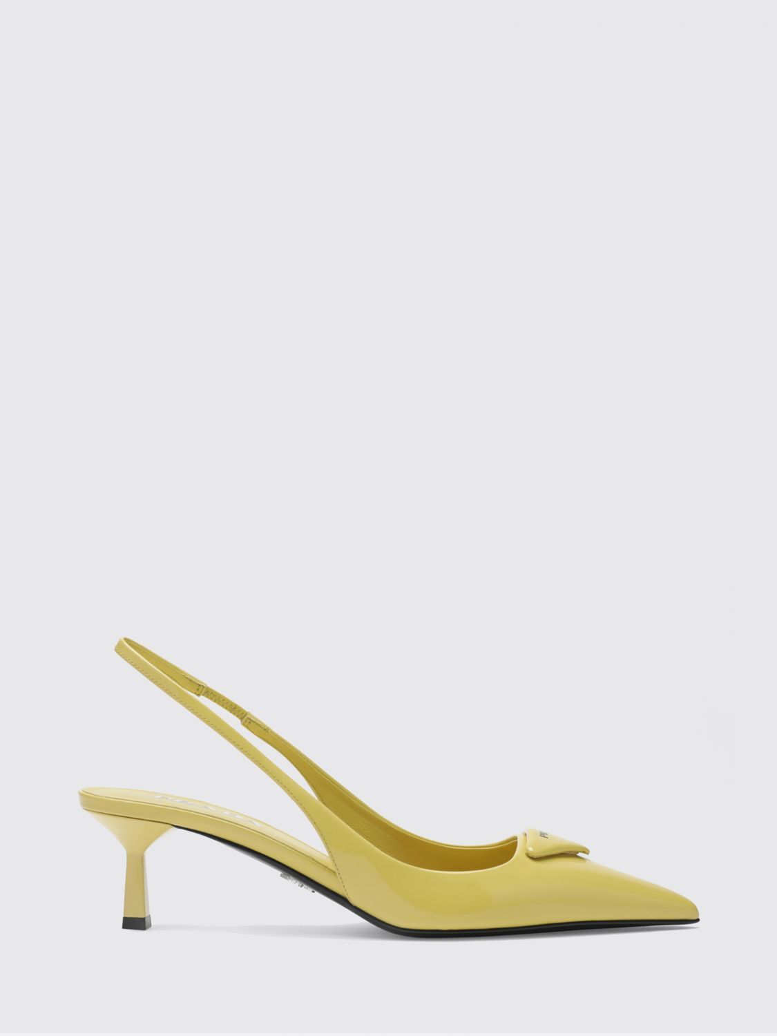 Prada Prada Pump Woman Yellow Size US 7.5 / IT 37.5 - 1 Preview