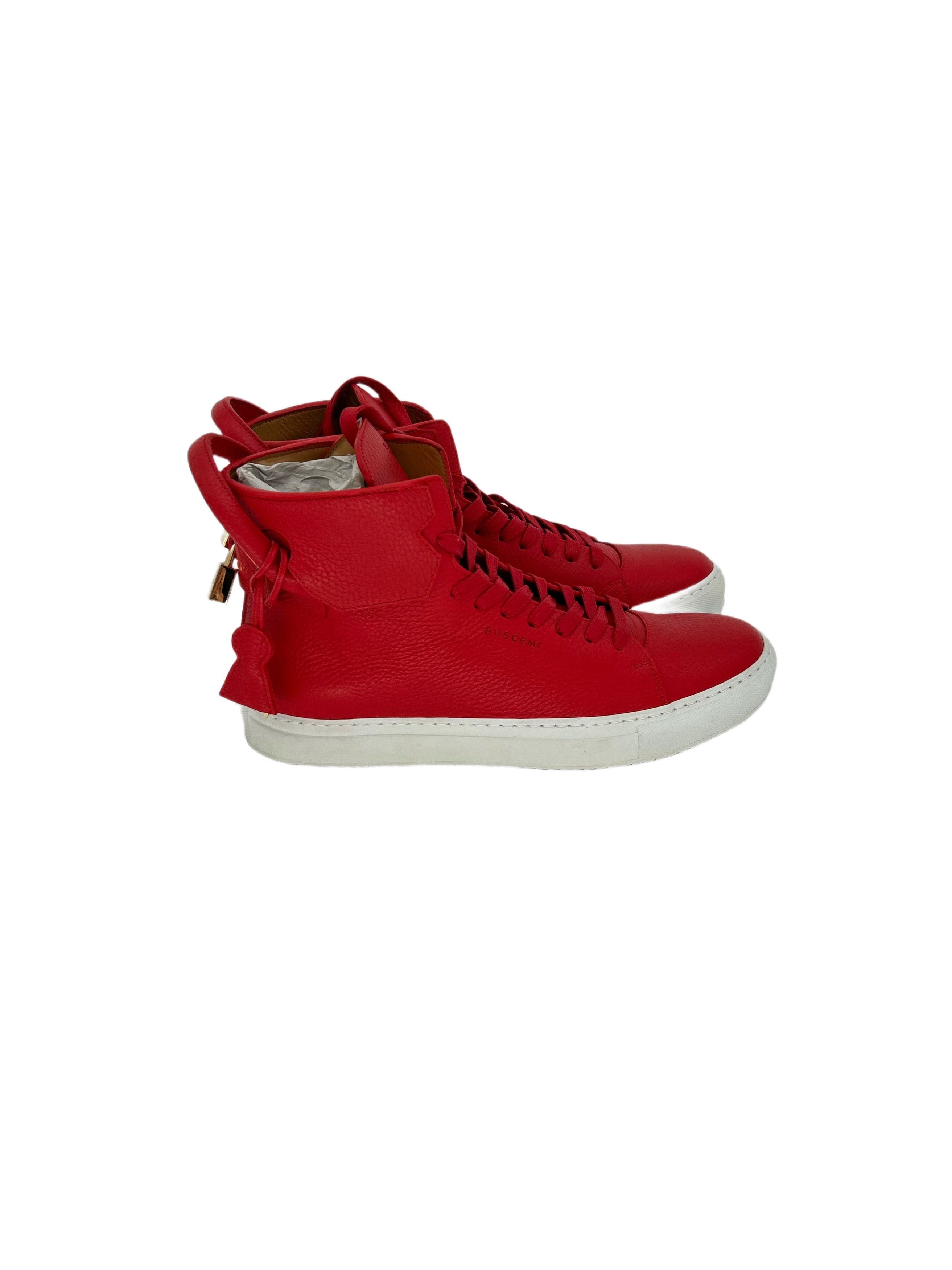 Buscemi Buscemi 125mm Hi Top Trainers Size US 11 / EU 44 - 2 Thumbnail