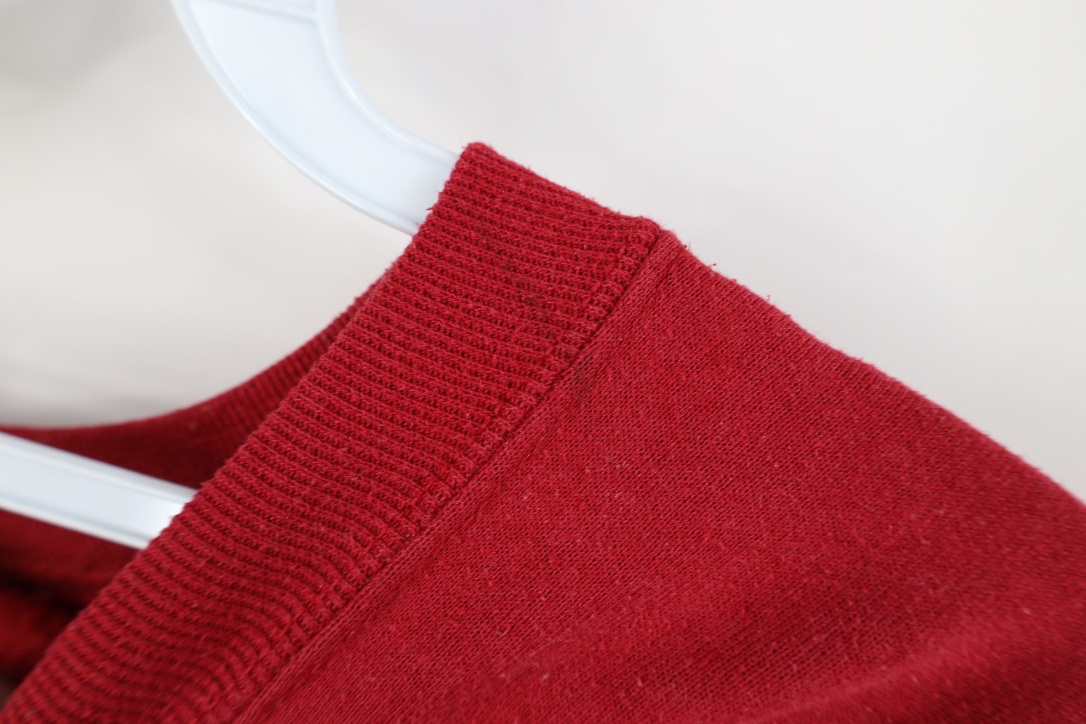 Russell Athletic Vintage 90s Russell Athletic Crewneck Sweatshirt USA Red Size US L / EU 52-54 / 3 - 10 Thumbnail