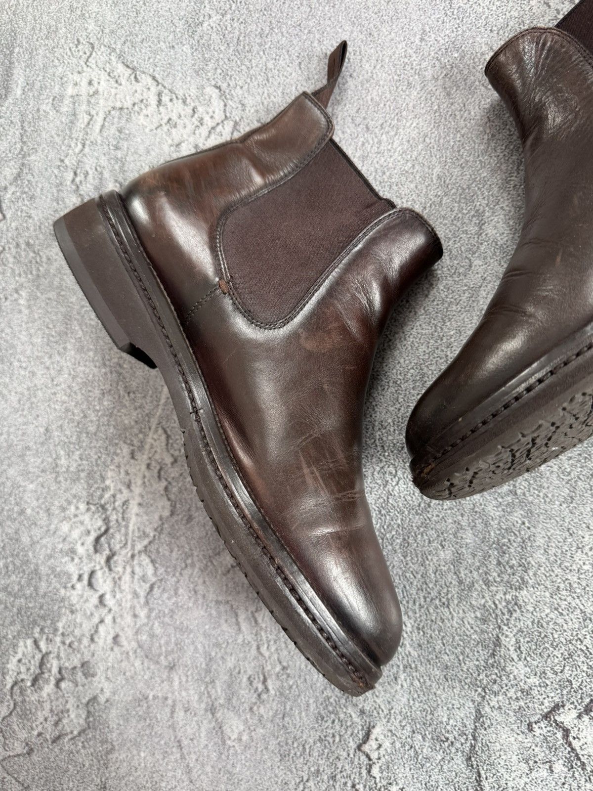 Santoni Santoni Women’s Brown Leather Chelsea Boots – Size EU 38 Size US 8 / IT 38 - 12 Thumbnail