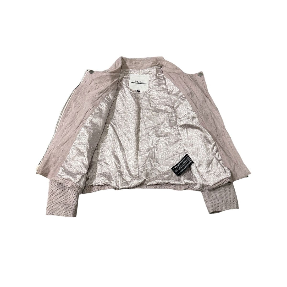 Isamu Katayama Backlash Isamu Katayama Backlash Ballet Double Collar Leather Jacket Size XS / US 0-2 / IT 36-38 - 20 Thumbnail