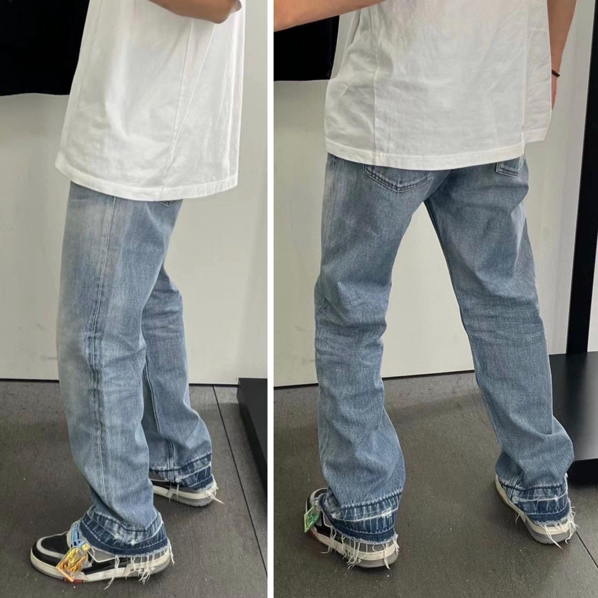 Celine × Hedi Slimane FW22 Zuma Wash Wesley Denim sz28 (fits for sz29/30) Size US 28 / EU 44 - 14 Thumbnail
