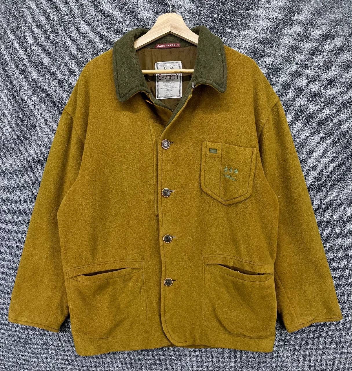Vintage Vintage Seventy Collection Made In Italy Wool Jacket Size US M / EU 48-50 / 2 - 1 Thumbnail