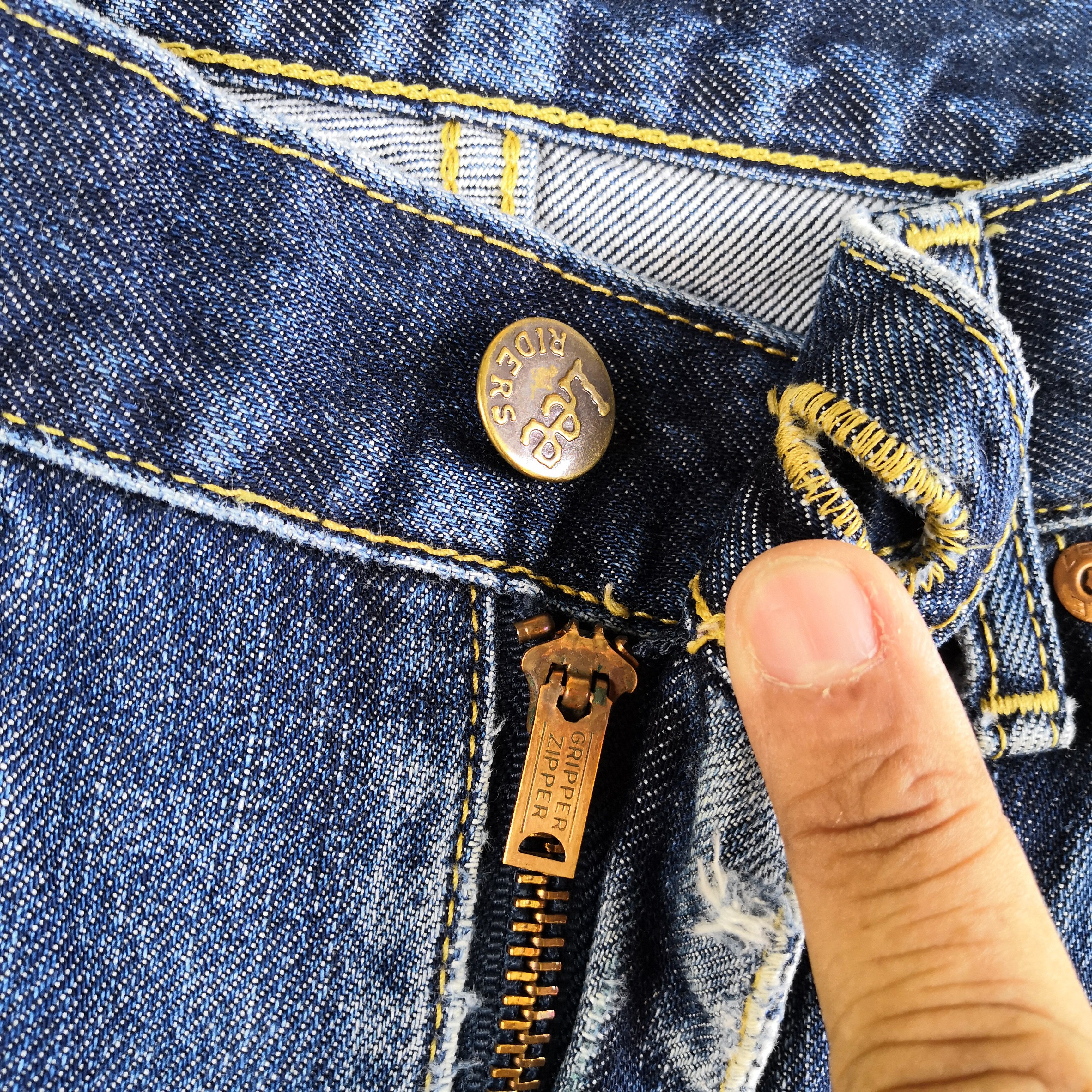 Lee Vintage 70's Lee Jeans Scovill Gripper Zipper Denim Pants Size 28" / US 6 / IT 42 - 5 Thumbnail